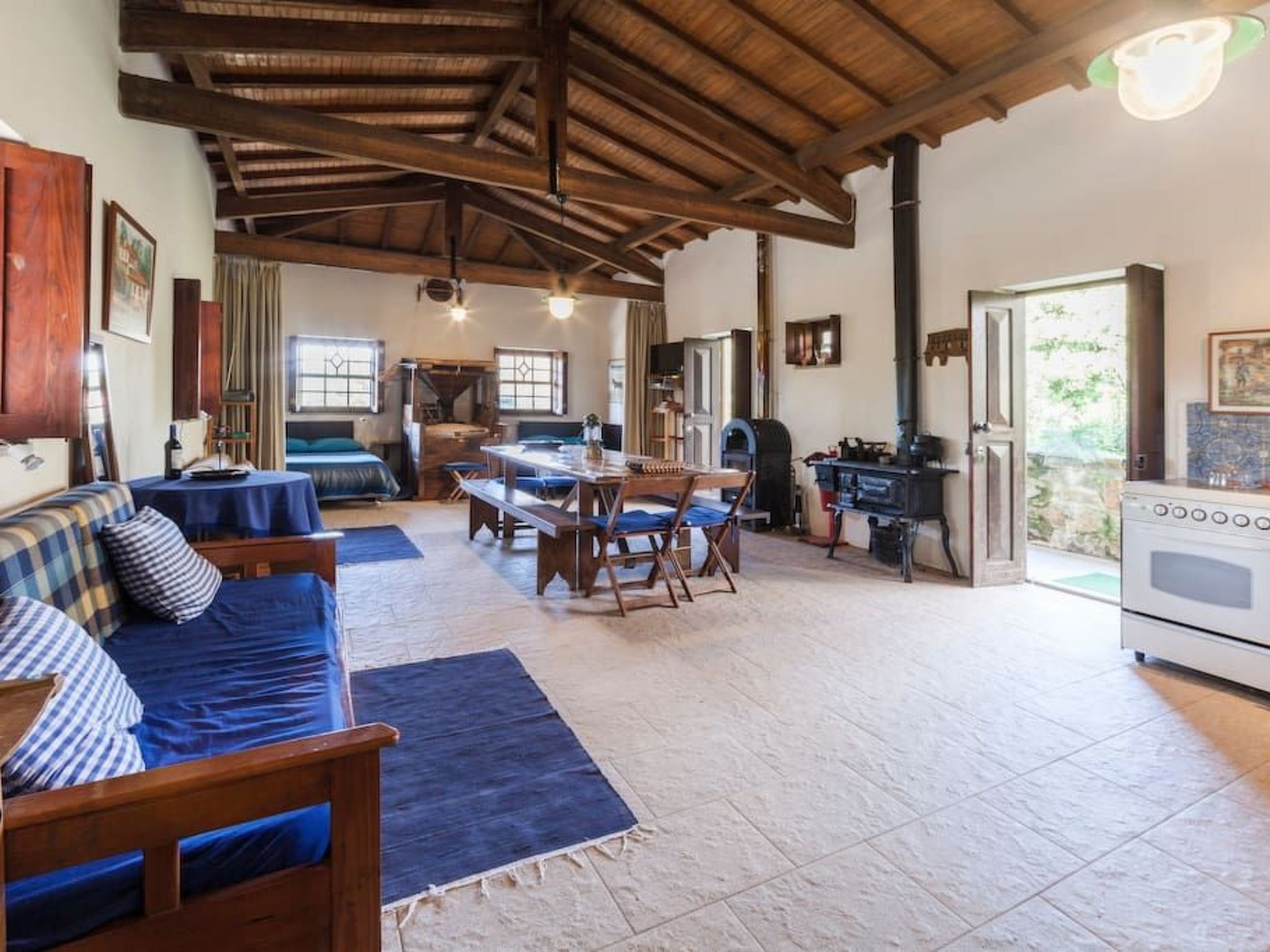 Maison du Moulin in Bauernhof-Drinnen