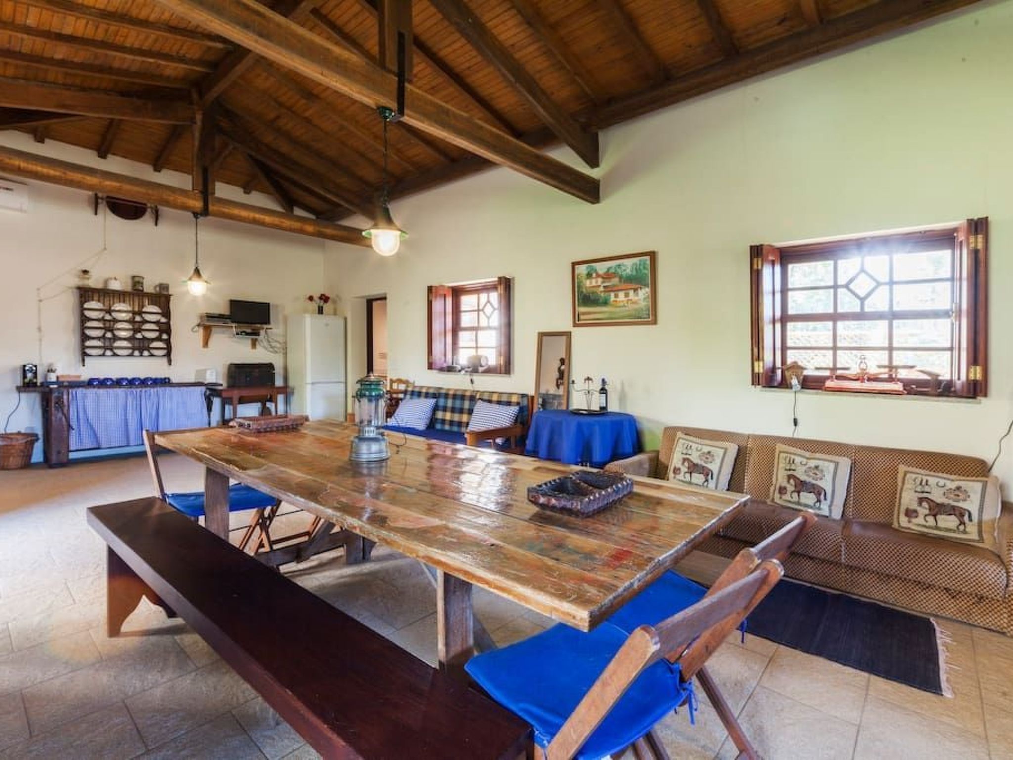 Maison du Moulin in Bauernhof-Drinnen