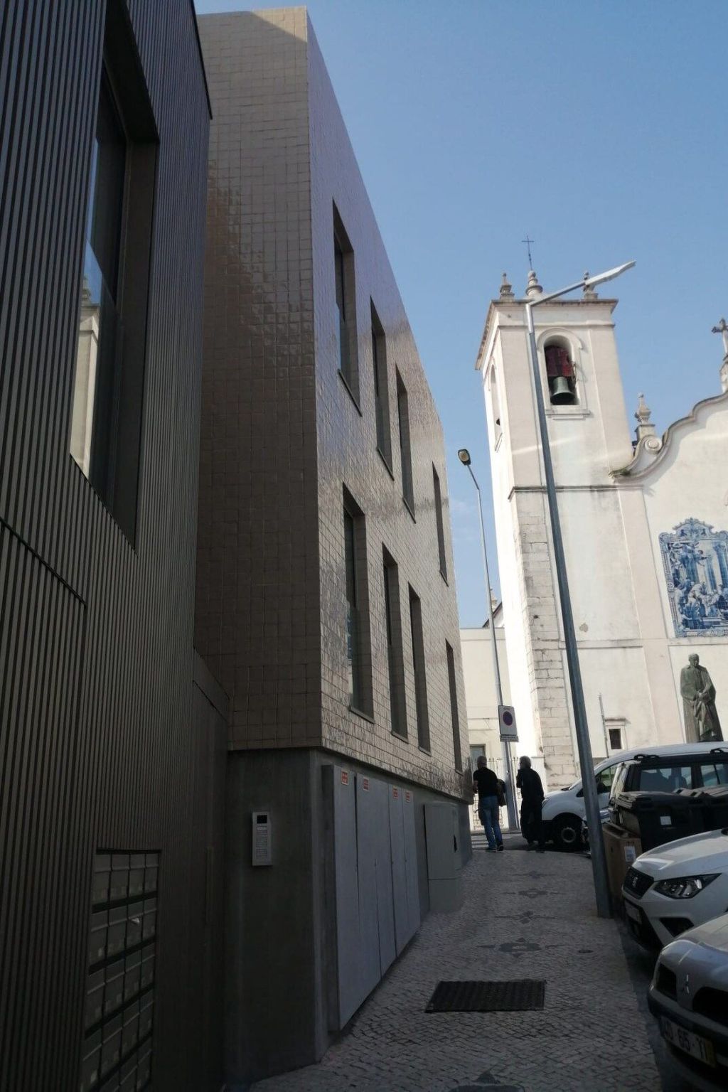 Präsentation Pier im Zentrum von Aveiro-Binnen