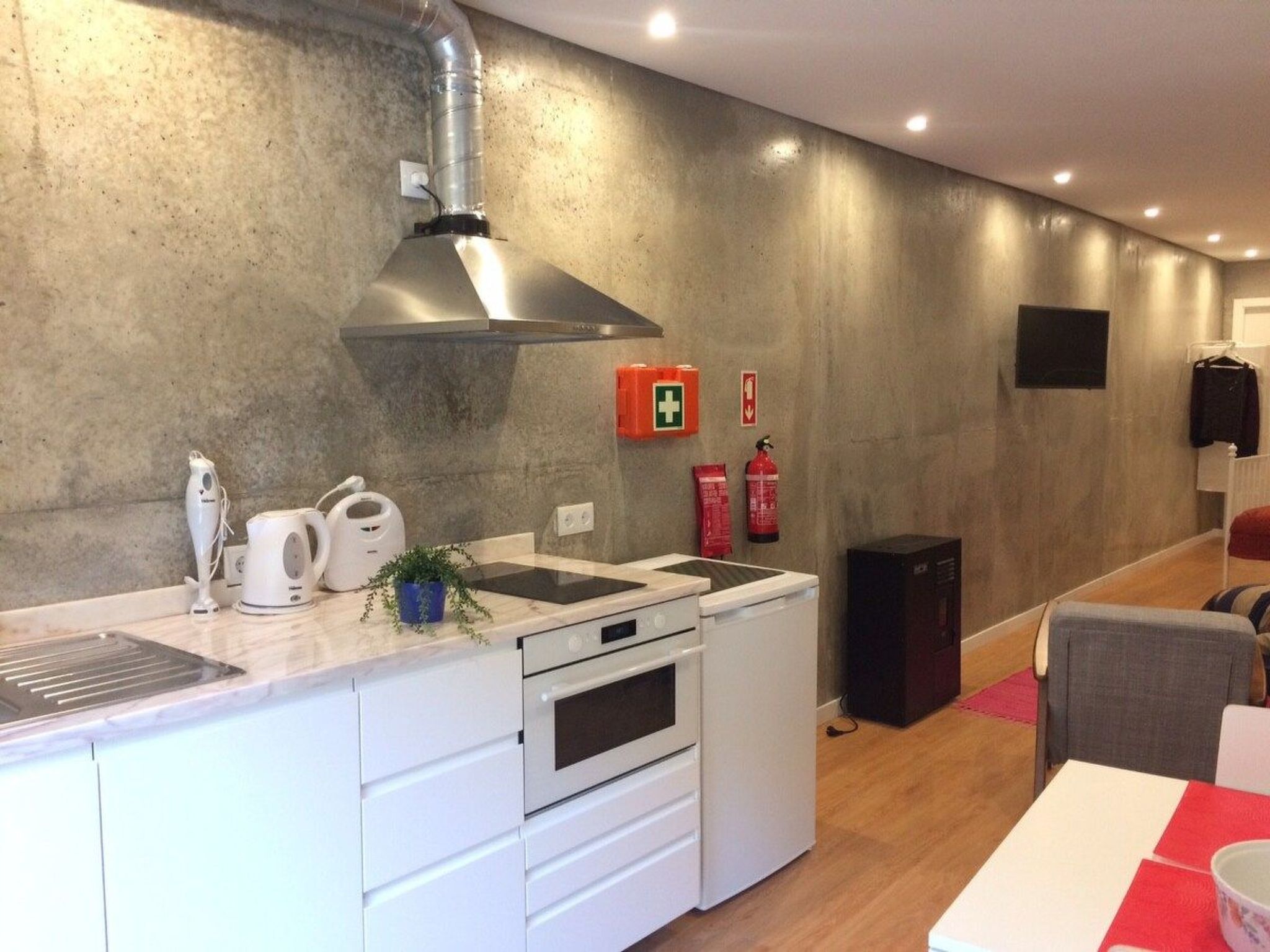 Gelbes Haus im historischen Zentrum-Drinnen