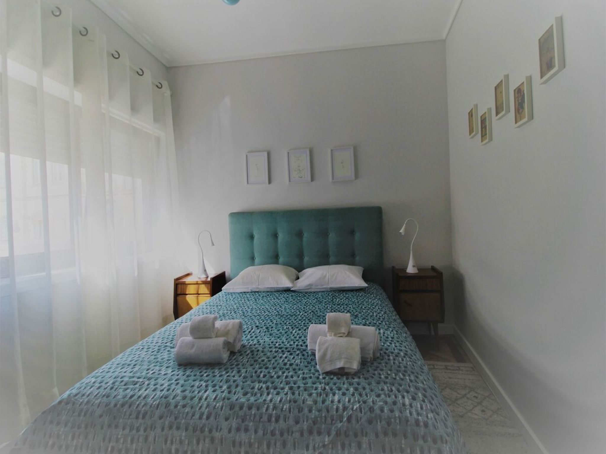 Aveiro Apartment mit Patio-Drinnen