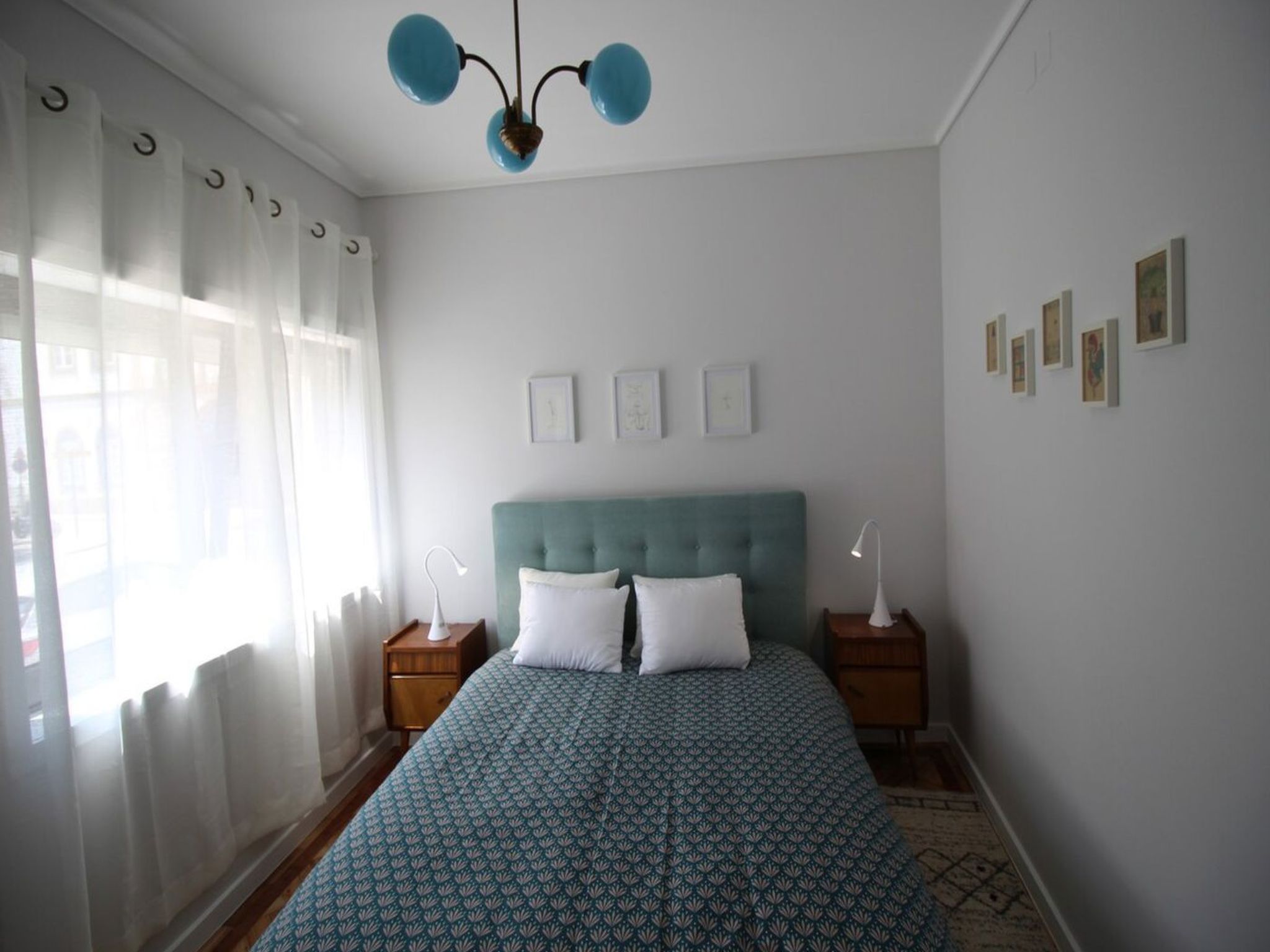 Aveiro Apartment mit Patio-Drinnen