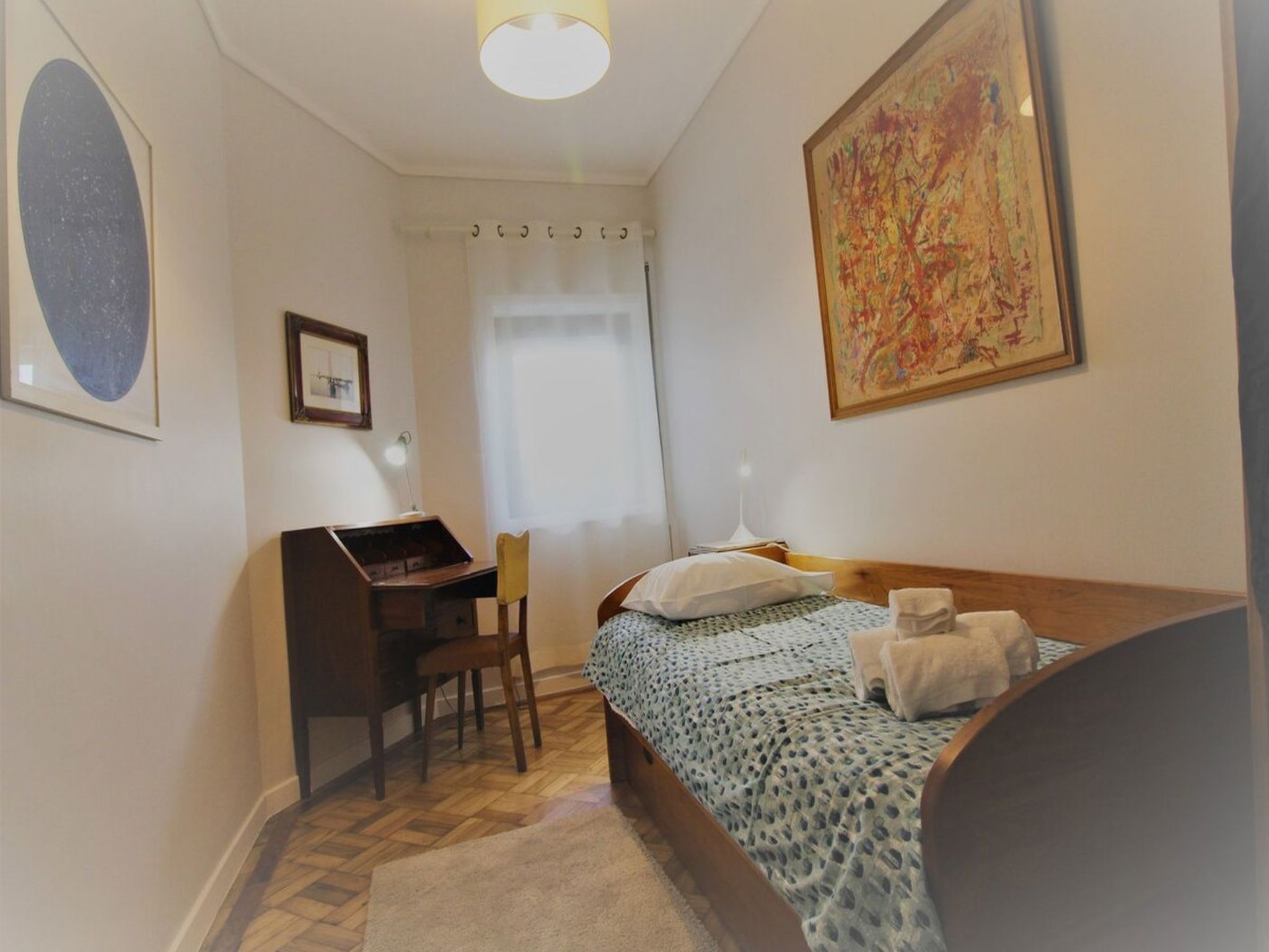 Aveiro Apartment mit Patio-Drinnen