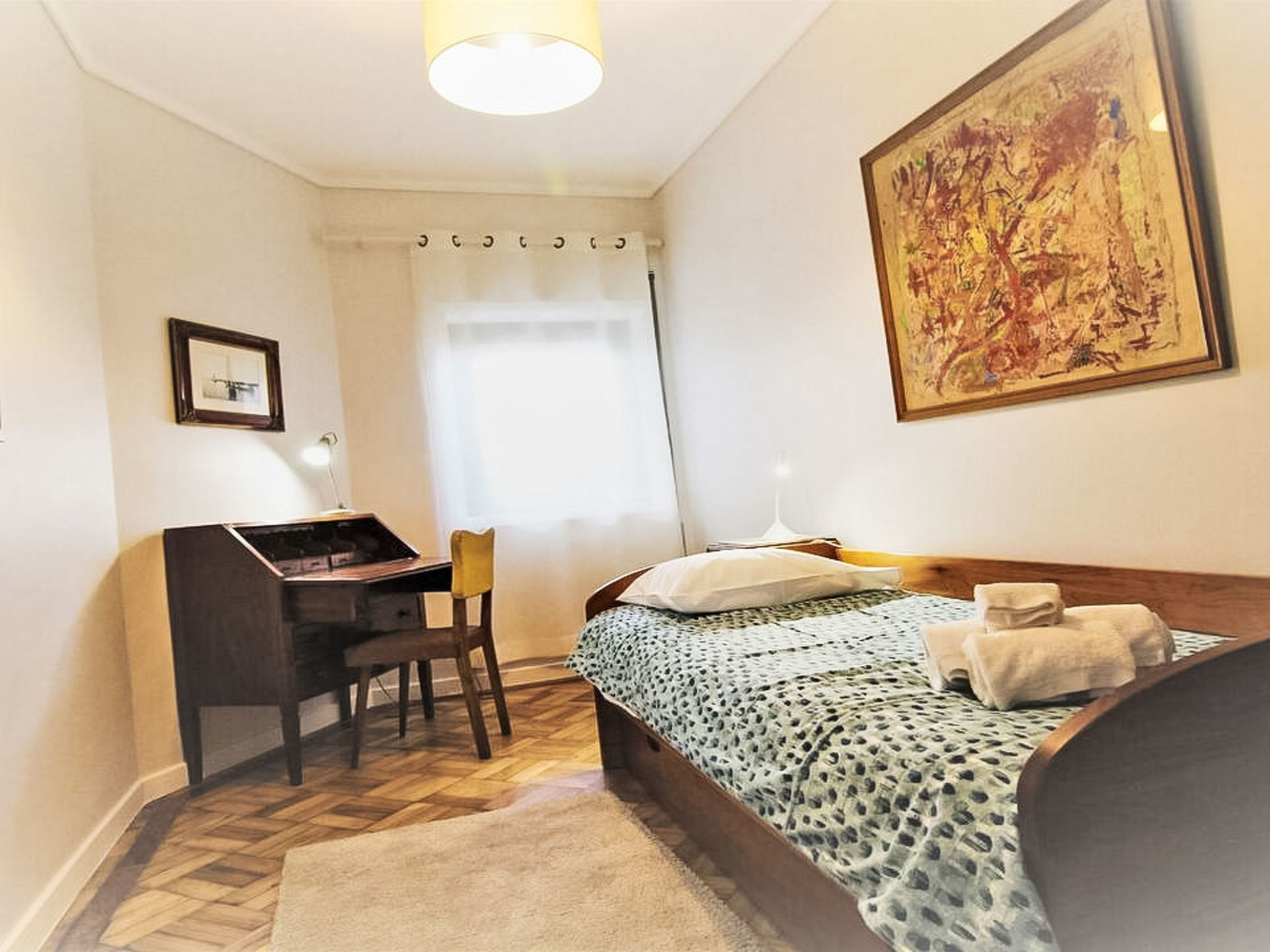 Aveiro Apartment with Patio - Binnen