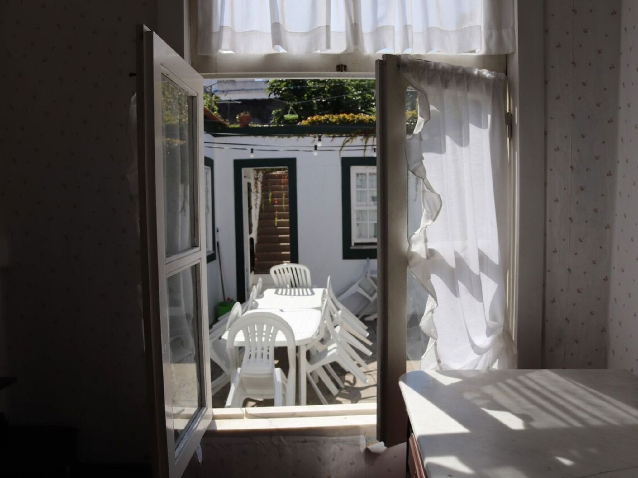 Großmutters Scheune-Drinnen