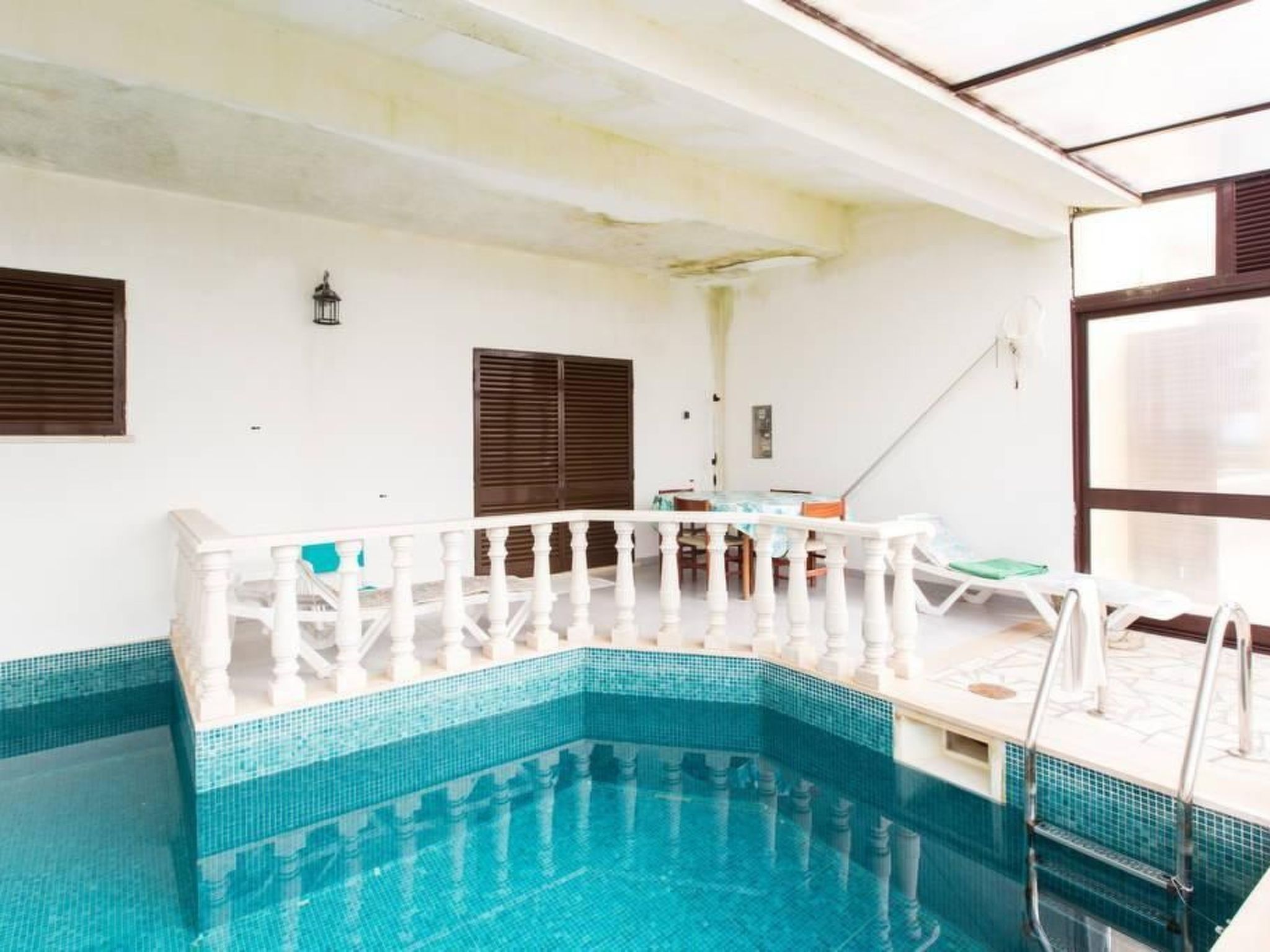 Terrassenhaus mit privatem Pool in Nazaré-Dedans