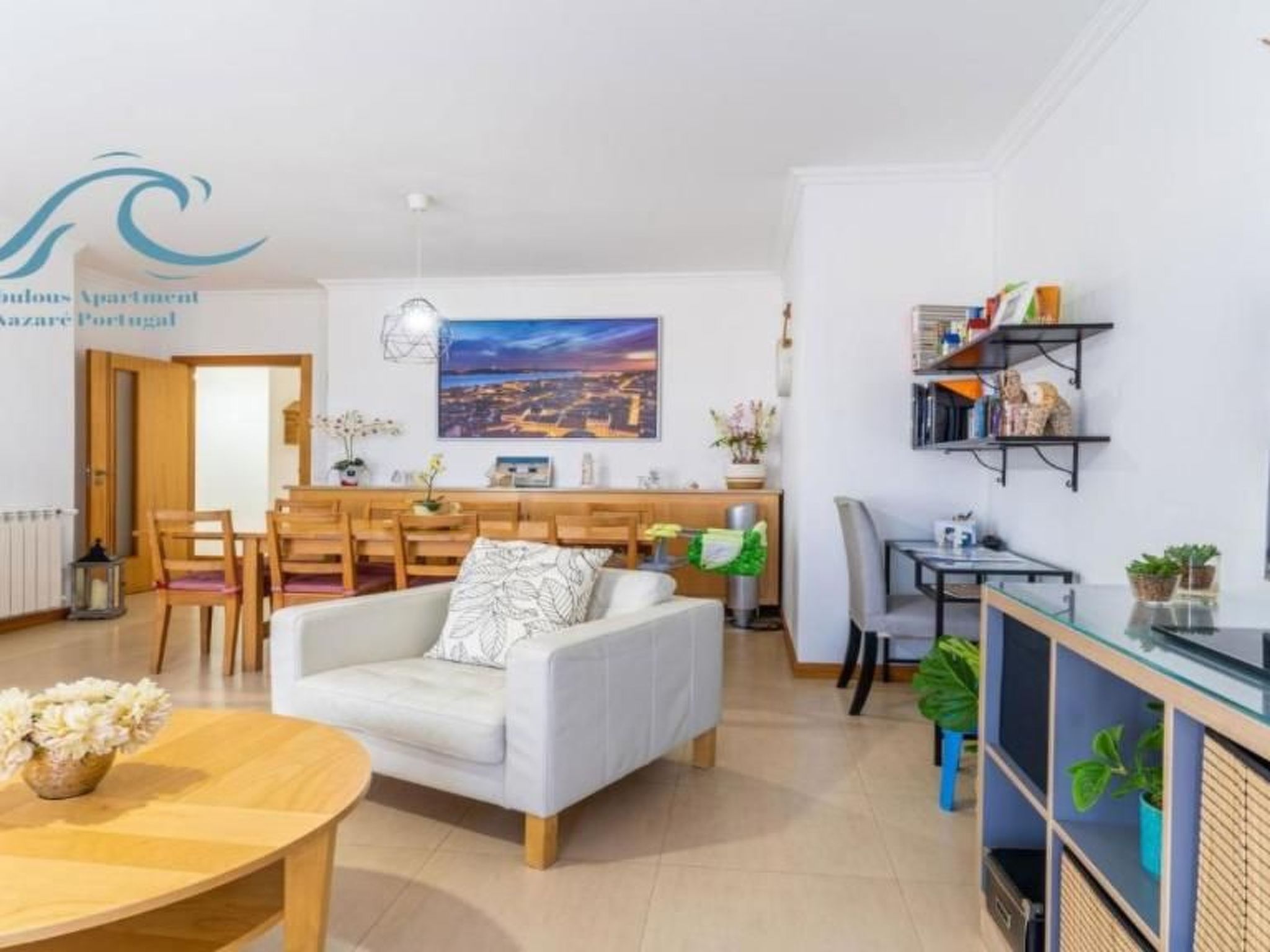 Genießen Sie den Balkon mit Blick auf das Meer-Dedans