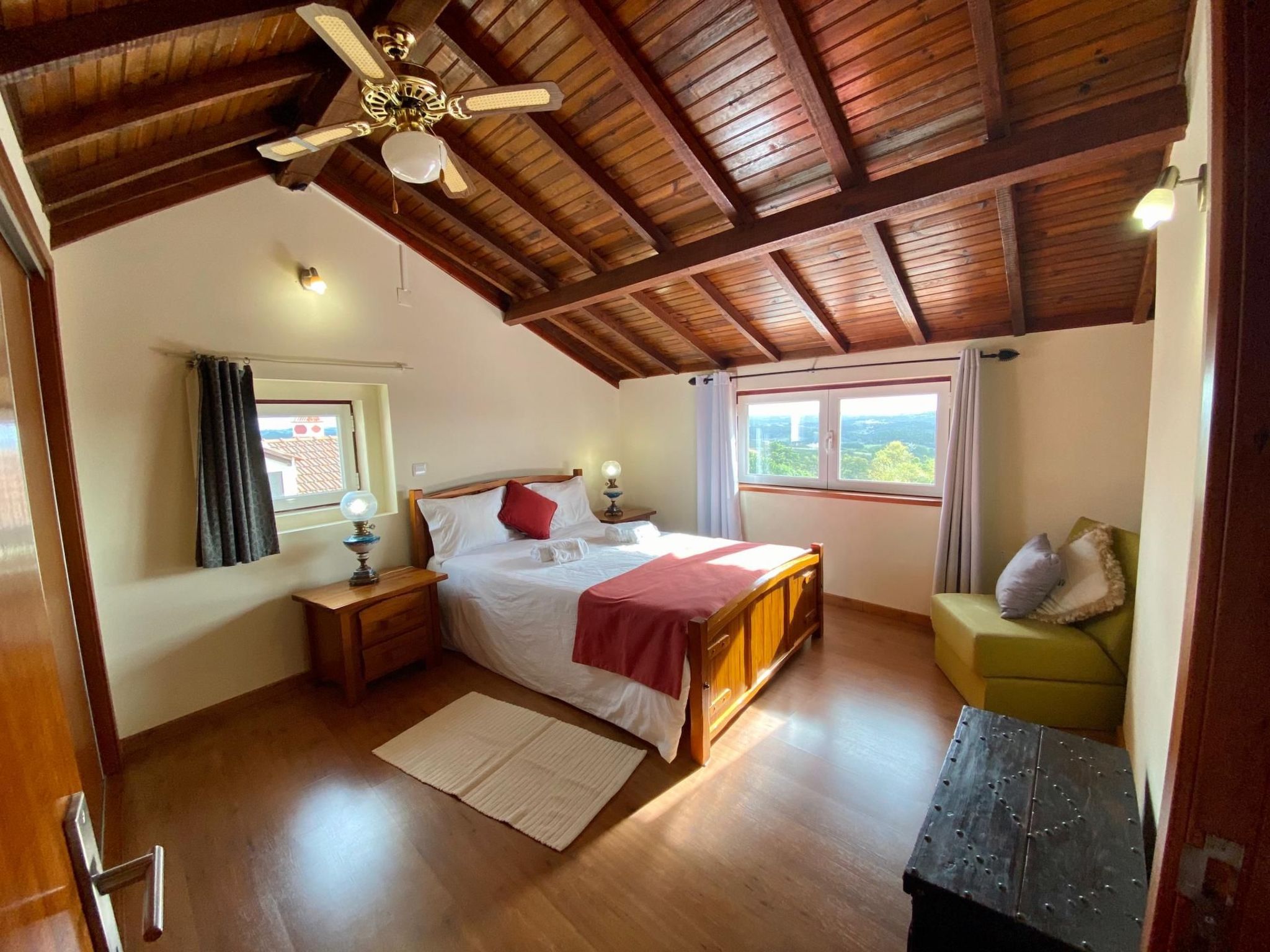 Finca "Casa de Avó" mit Terrasse-Dedans