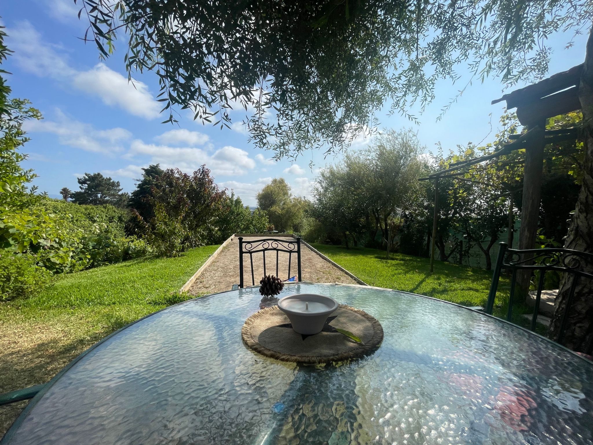 Finca "Casa de Avó" mit Terrasse-Dehors