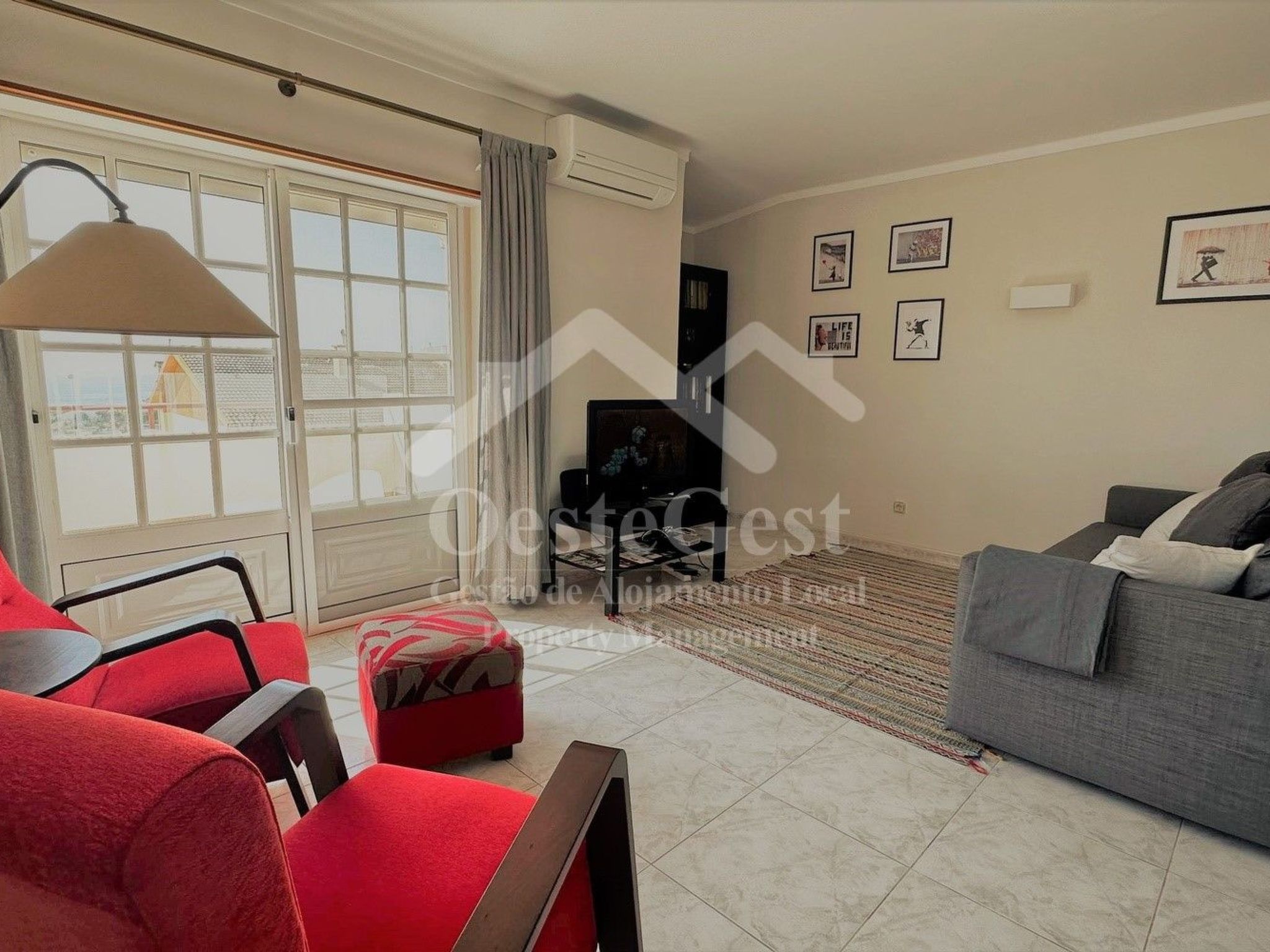 Weißer Sand Balkone