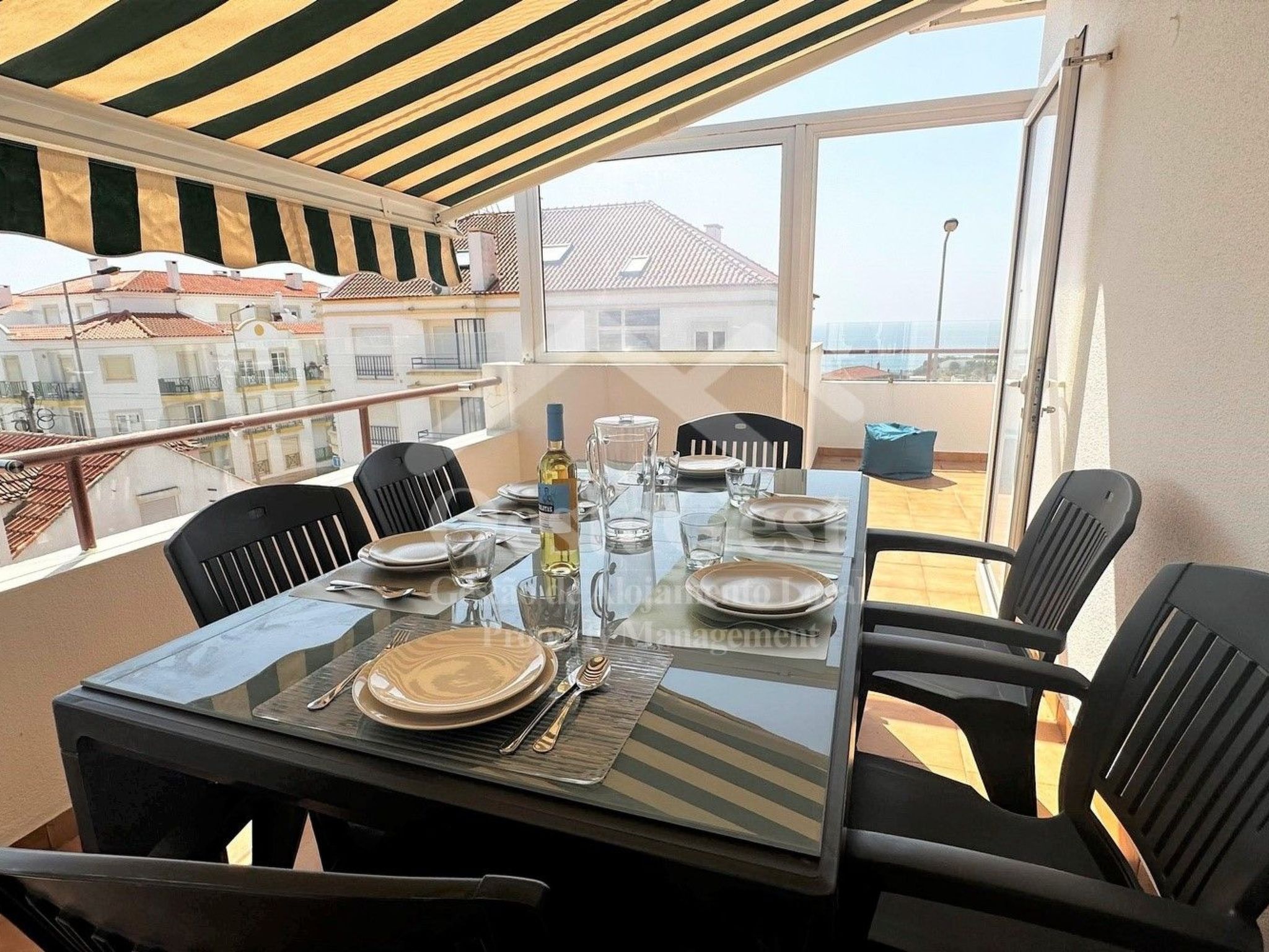 Weißer Sand Balkone-Dehors