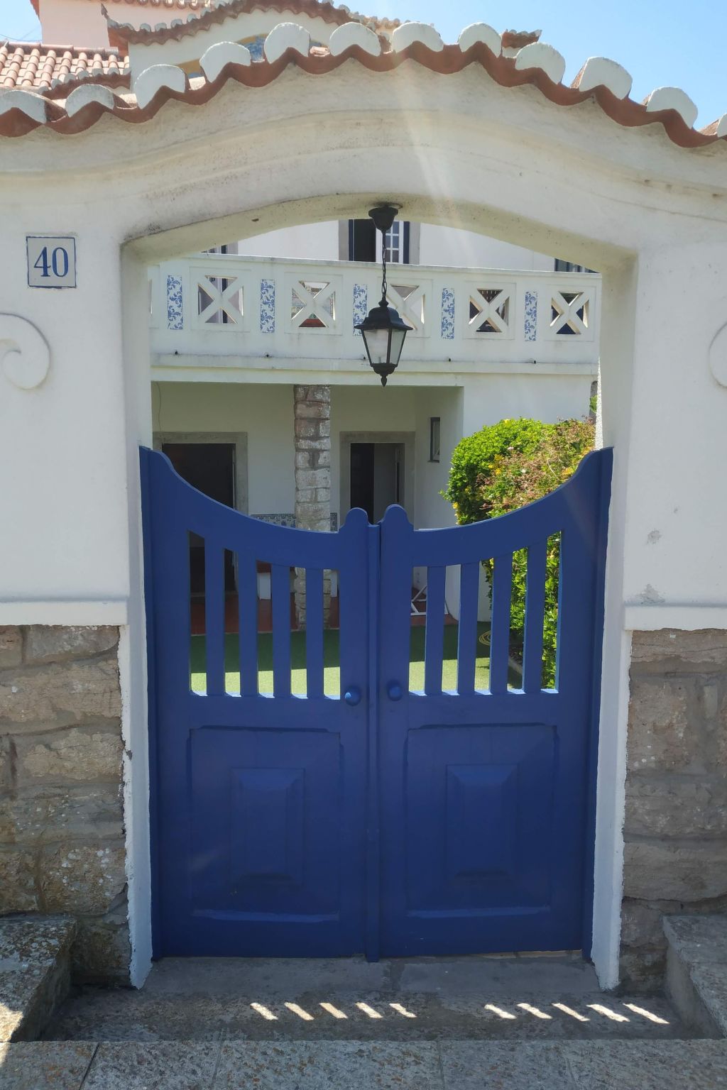 Schöne Wohnung in Azenhas Mar mit großem Garten