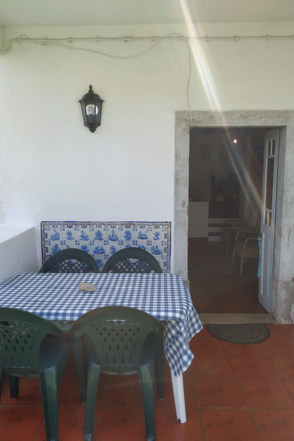 Schöne Wohnung in Azenhas Mar mit großem Garten-Binnen