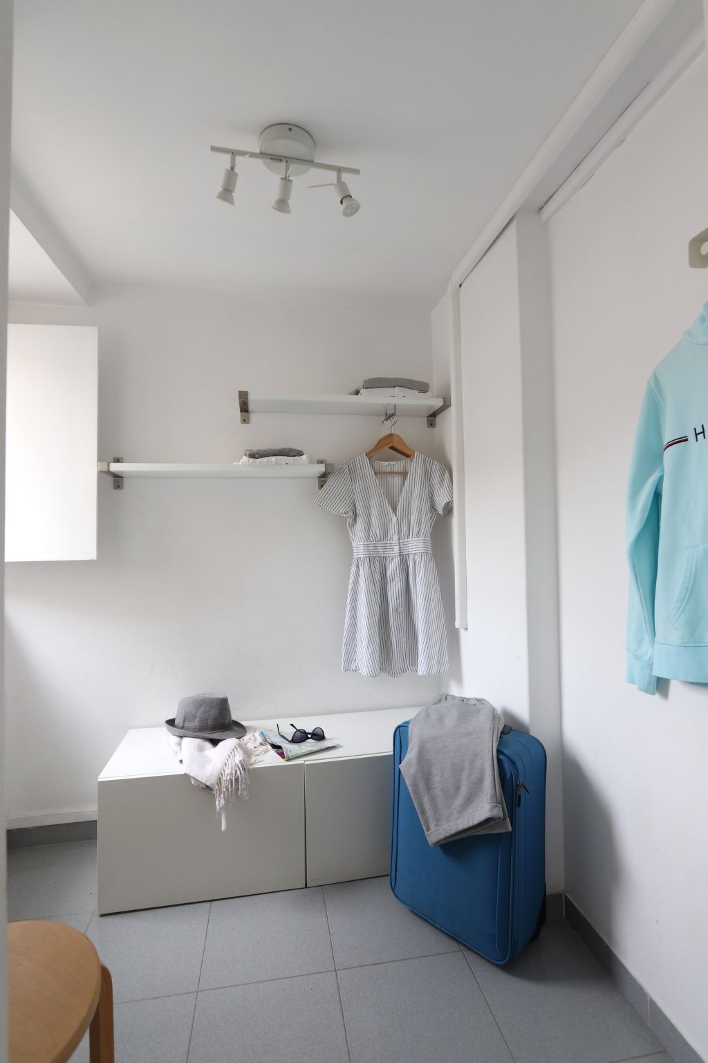 Schicker urbaner Rückzugsort in der Innenstadt, Balkon und Ausblick - Image-tags.info