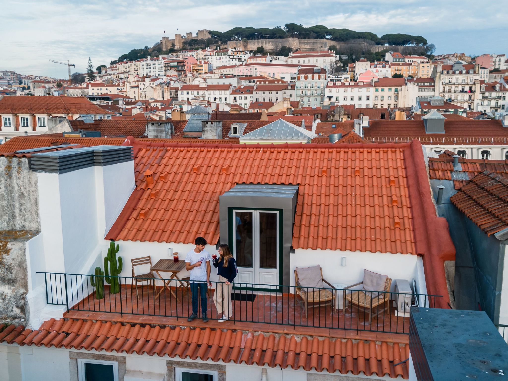 Die Downtown-Terrasse Fabelhafte Aussichten Romantisches Penthouse