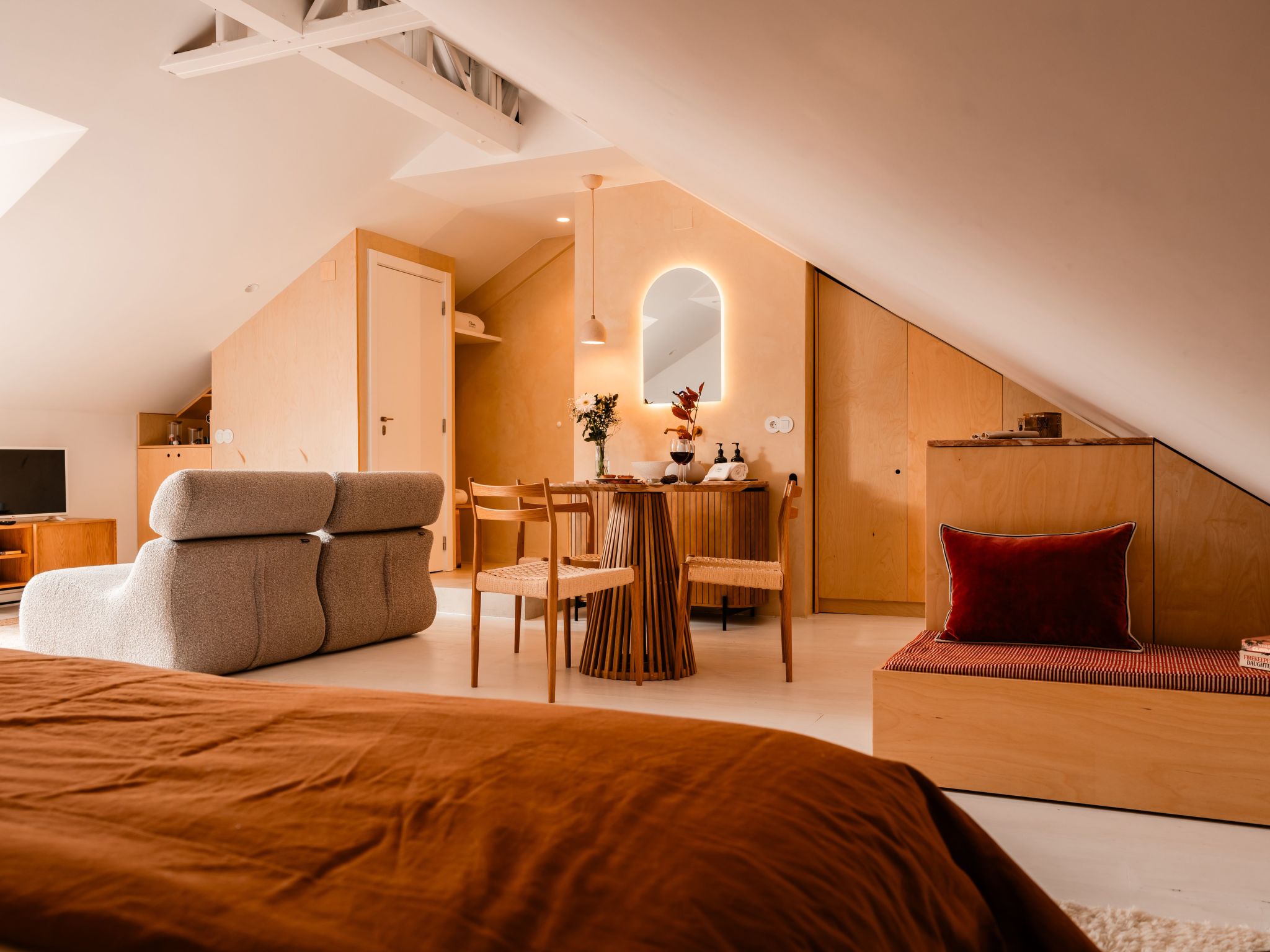 Die Downtown-Terrasse Fabelhafte Aussichten Romantisches Penthouse-Image-tags.info