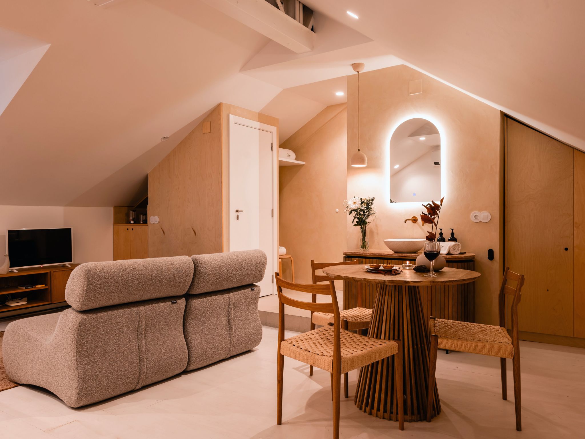 Die Downtown-Terrasse Fabelhafte Aussichten Romantisches Penthouse-Image-tags.info