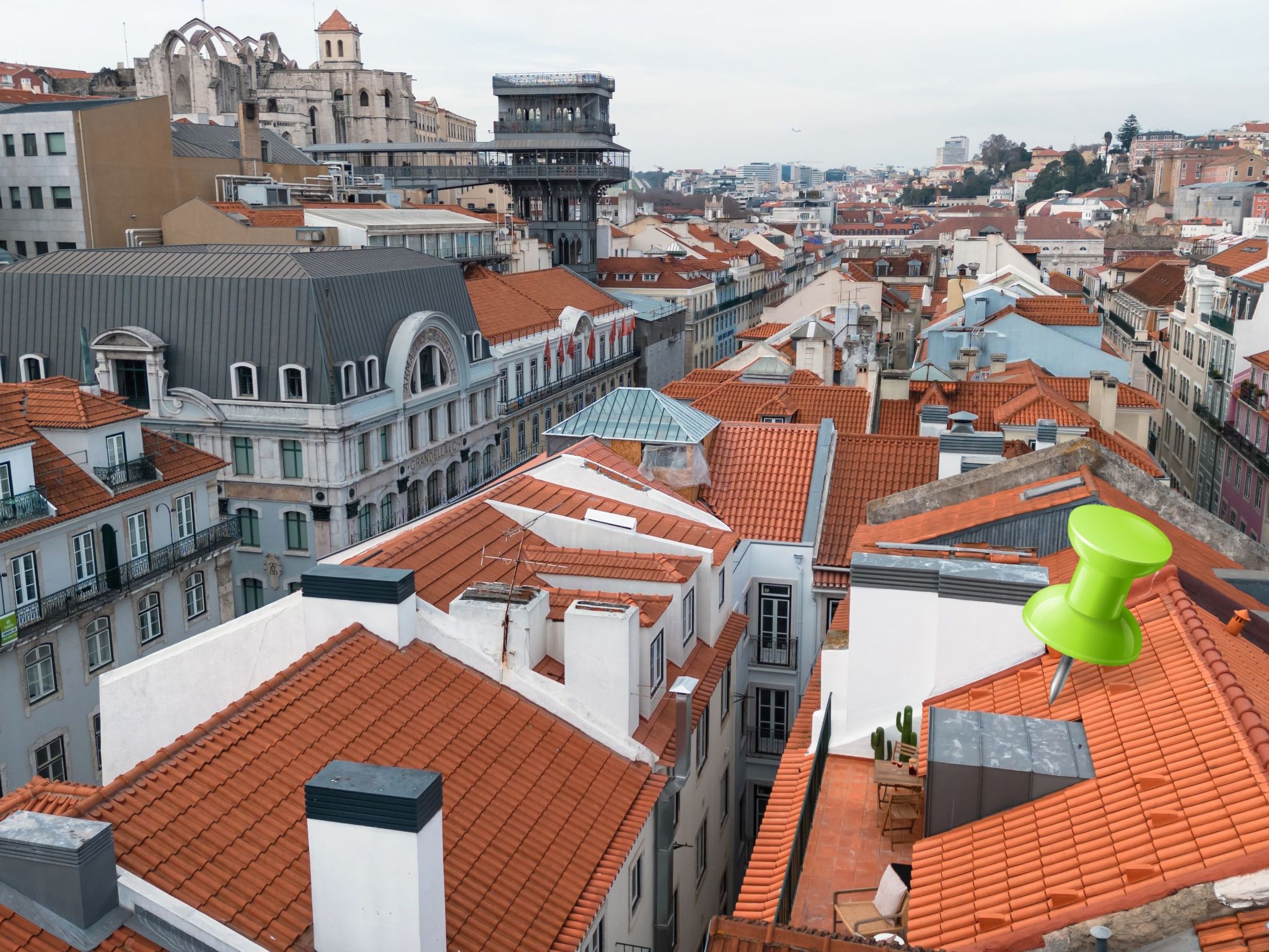 Die Downtown-Terrasse Fabelhafte Aussichten Romantisches Penthouse-Image-tags.info