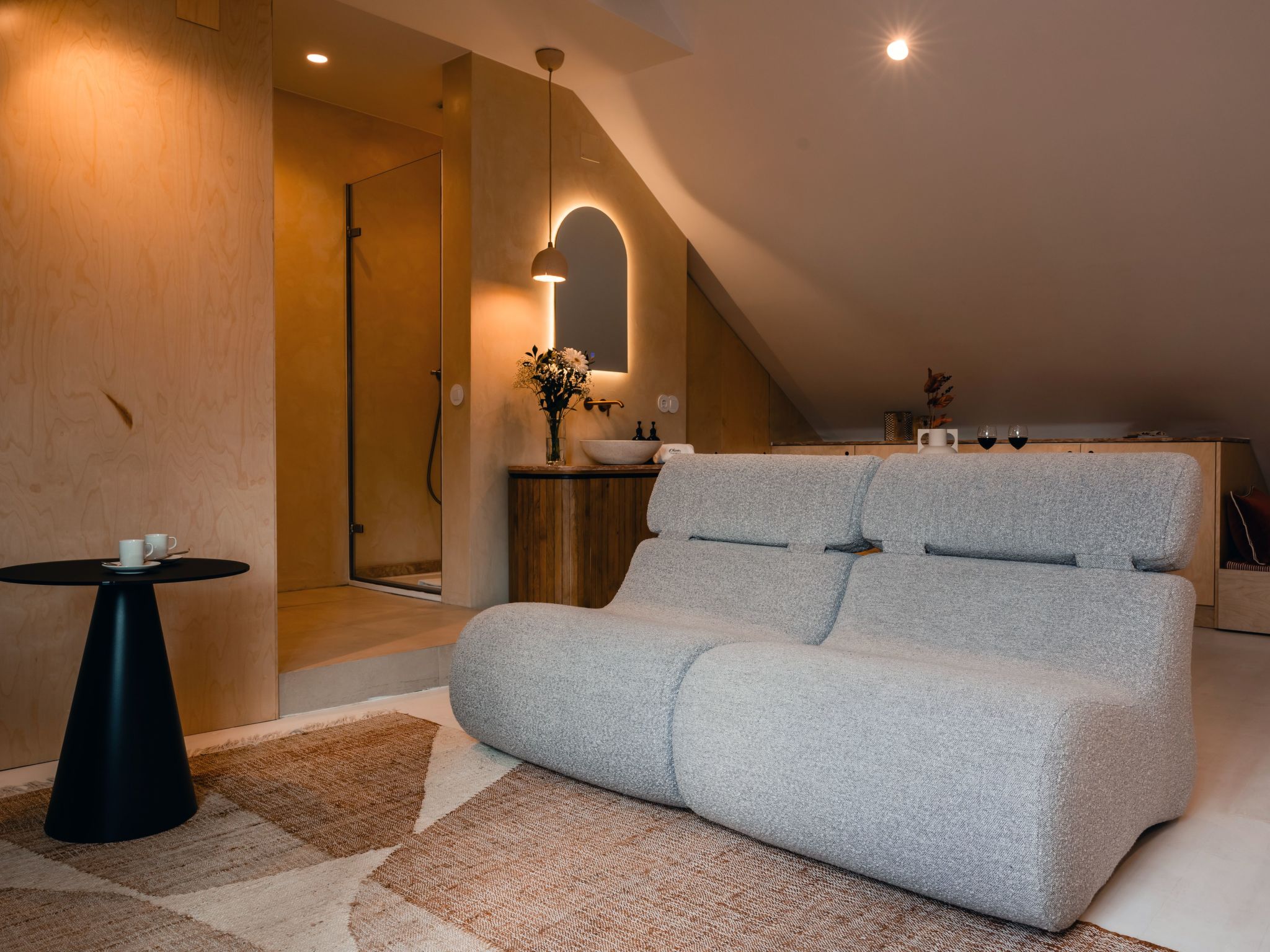 Die Downtown-Terrasse Fabelhafte Aussichten Romantisches Penthouse-Image-tags.info