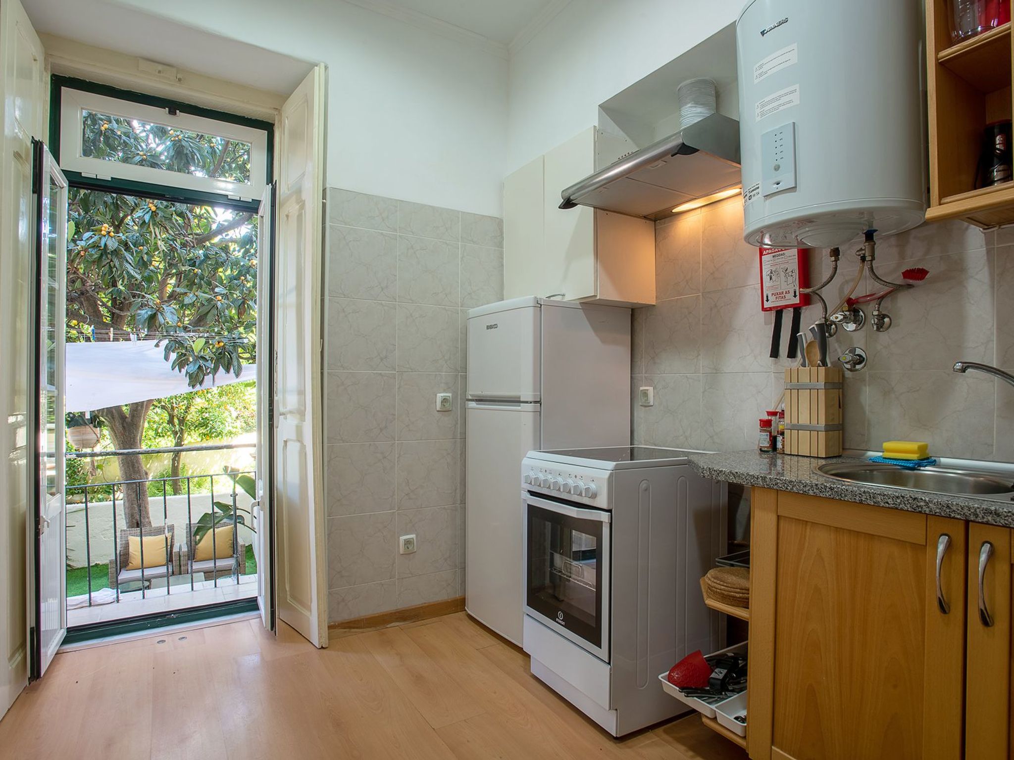 Baum Liverpooler Terrasse-Binnen