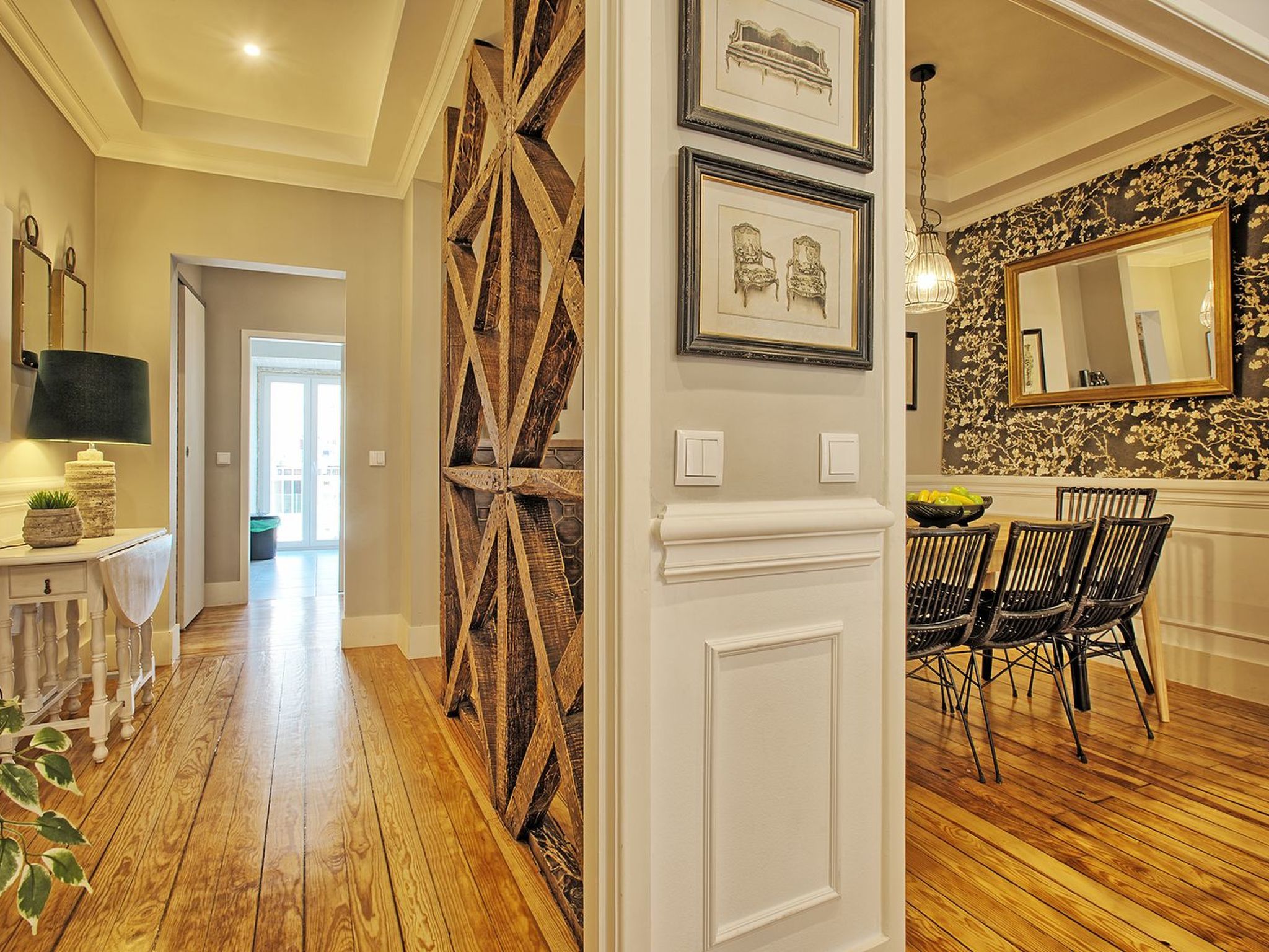 Angel's Chic Duplex-Binnen