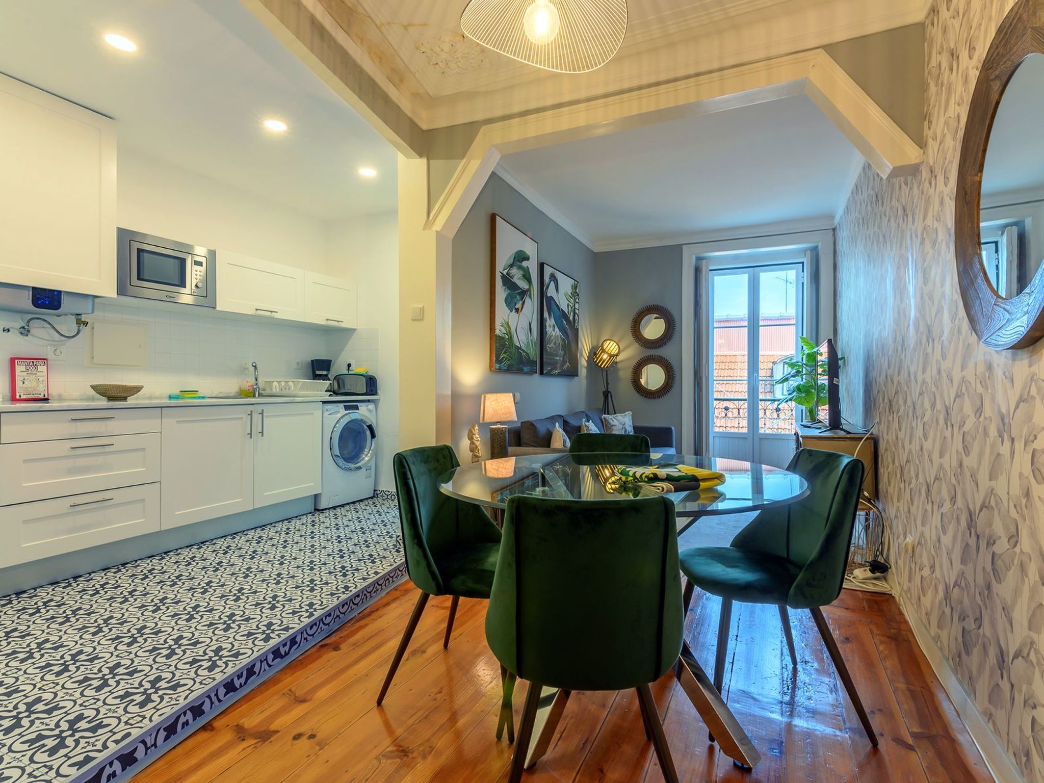 Santana Apartment im Stadtzentrum-Drinnen