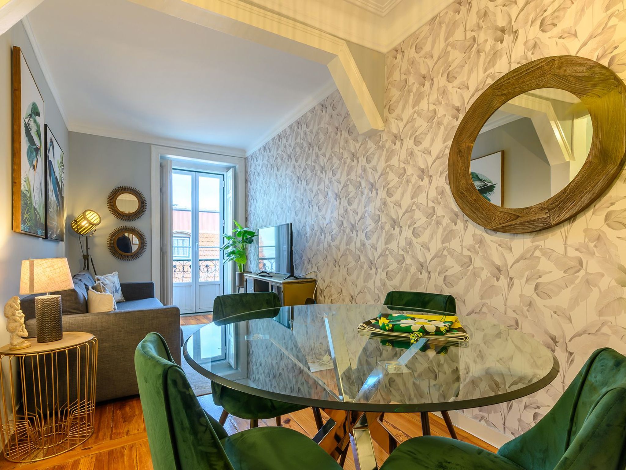 Santana Apartment im Stadtzentrum-Drinnen