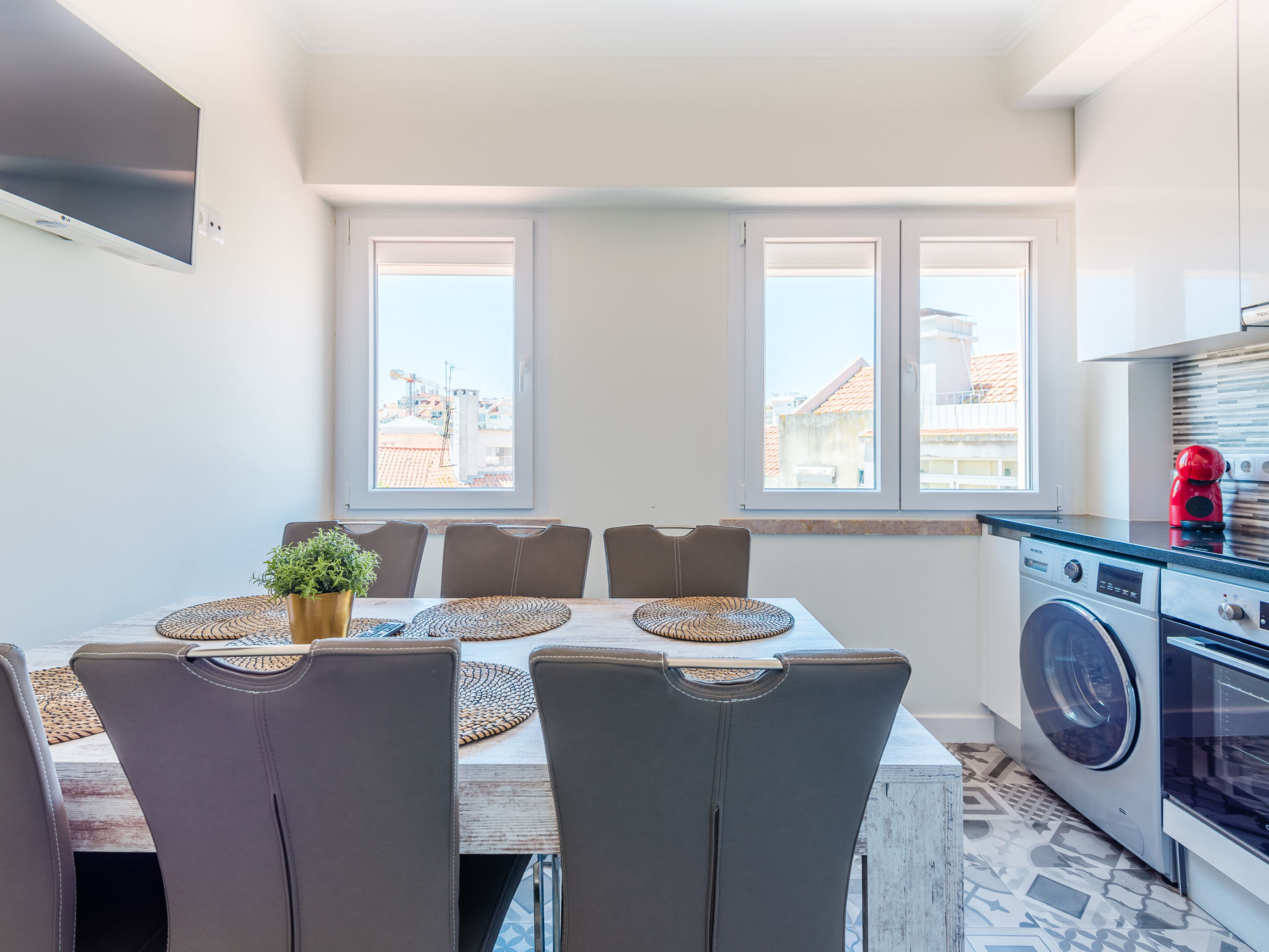 Appartement Bela Vista B in Lisboa – Cuisine et coin repas, photo 15 sur 24