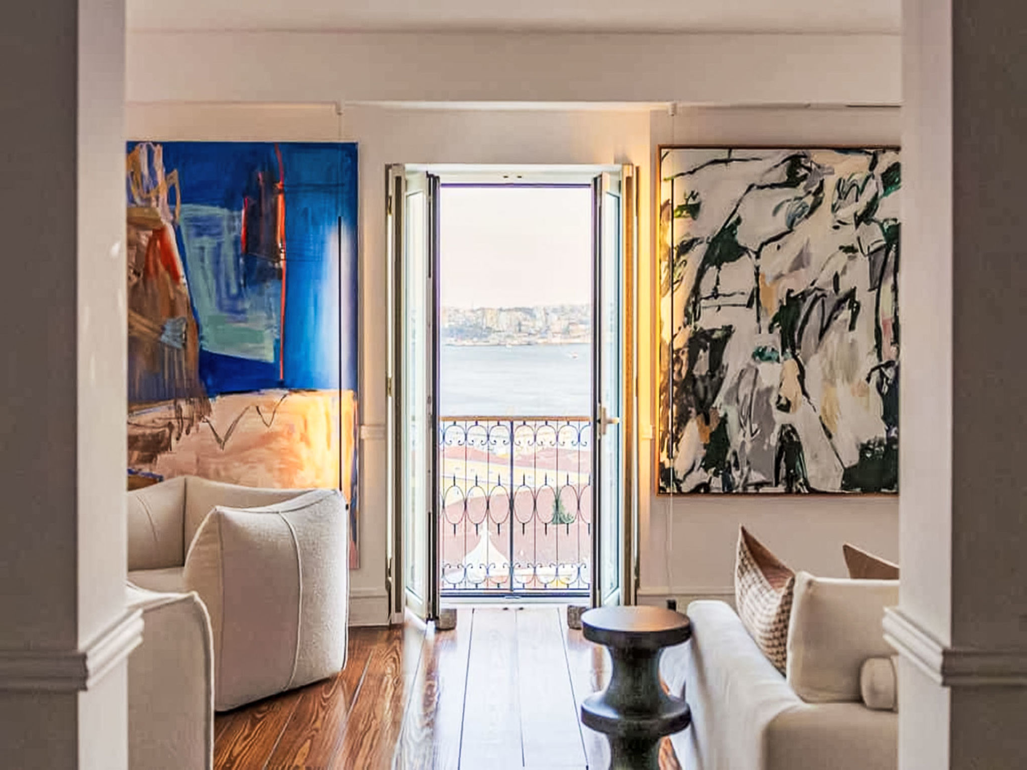 Penthouse with River View - Dedans