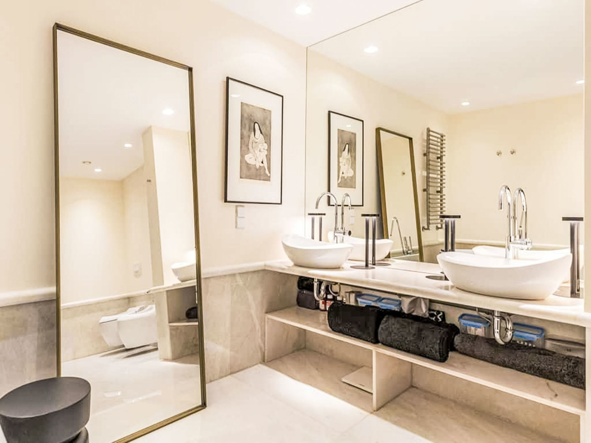 Penthouse with River View - Dedans