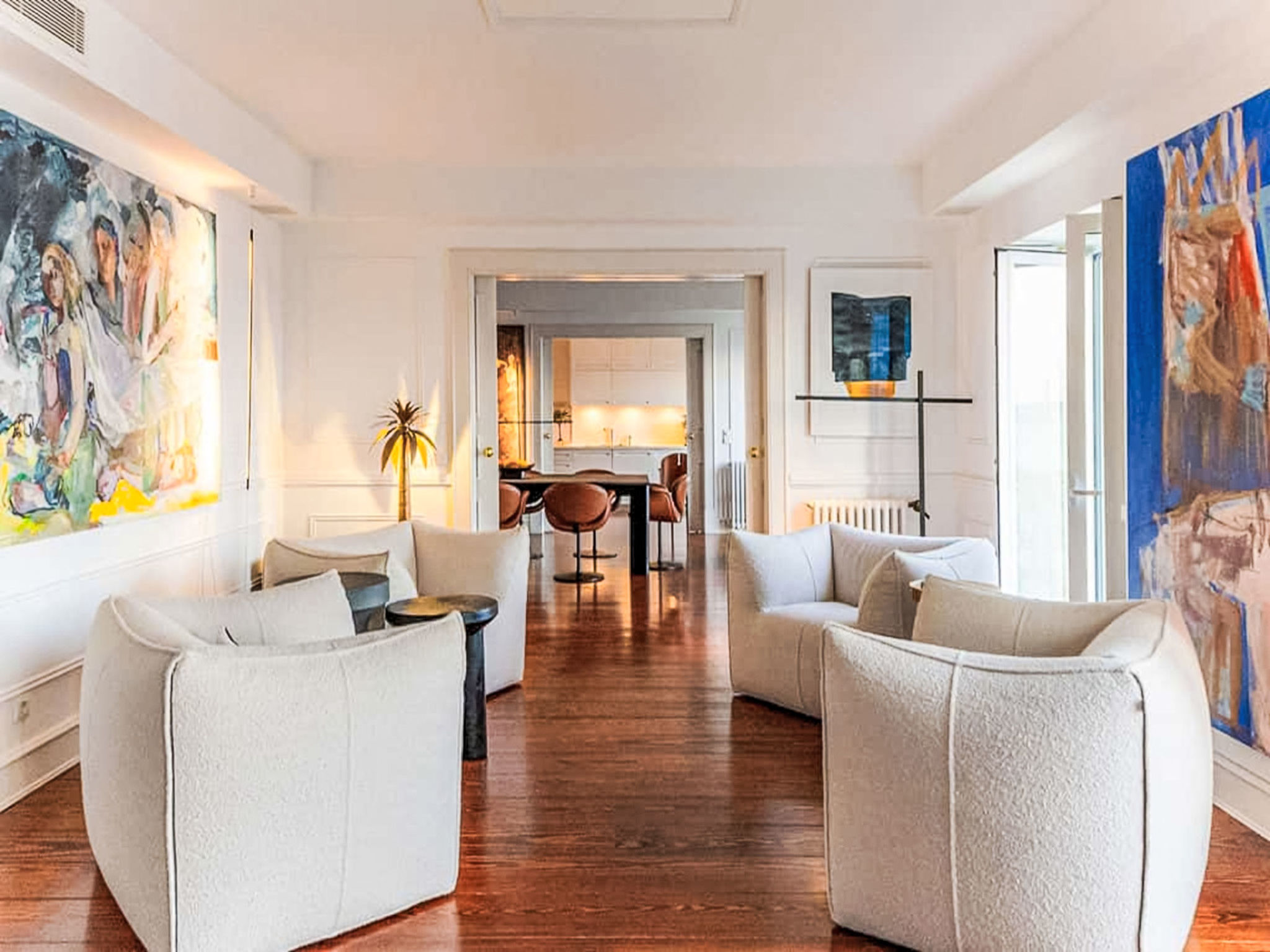 Penthouse with River View - Dedans