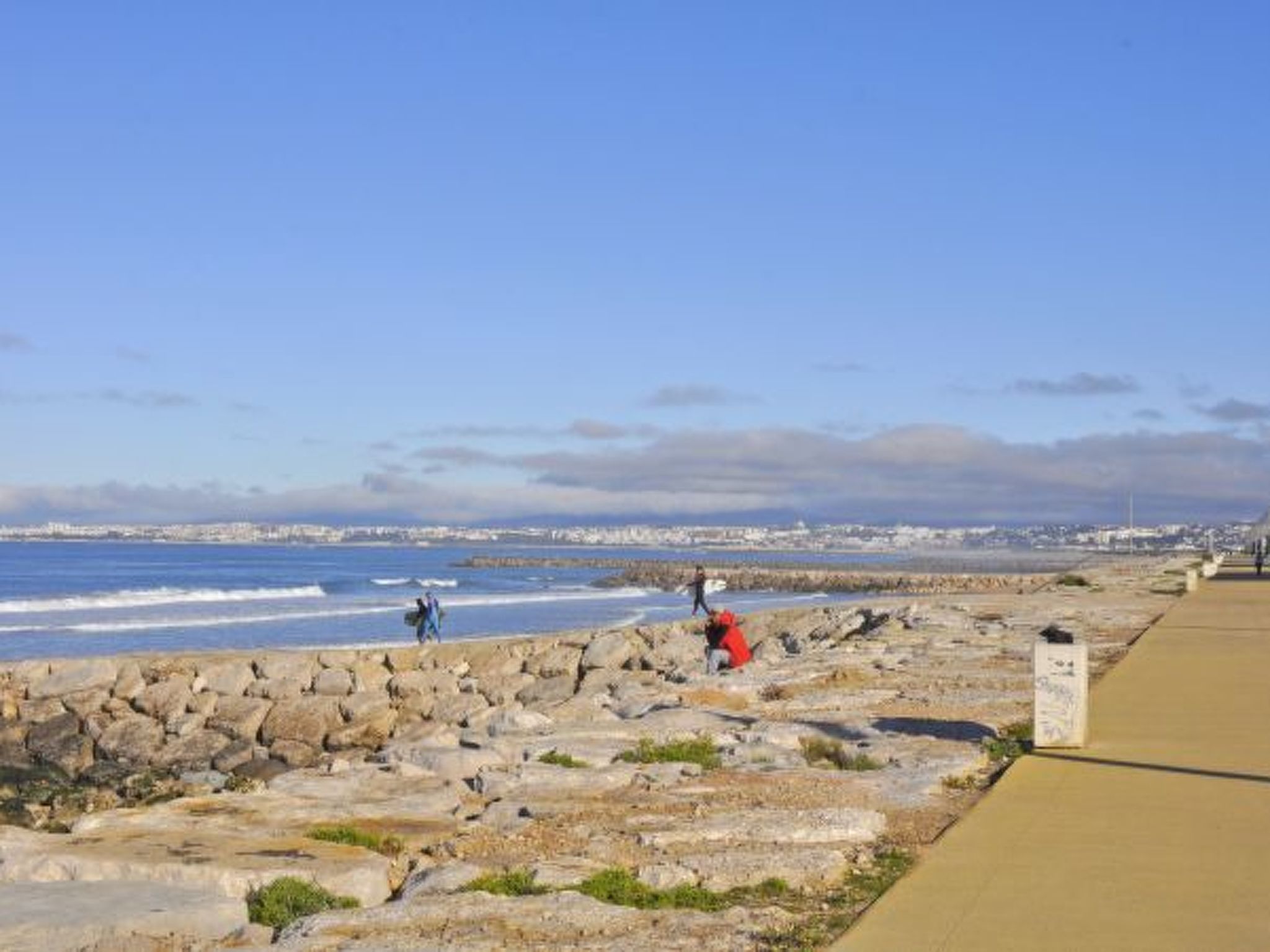 Uitzicht op zee vanuit dit knusse appartement aan de Costa da Caparica - foto 25