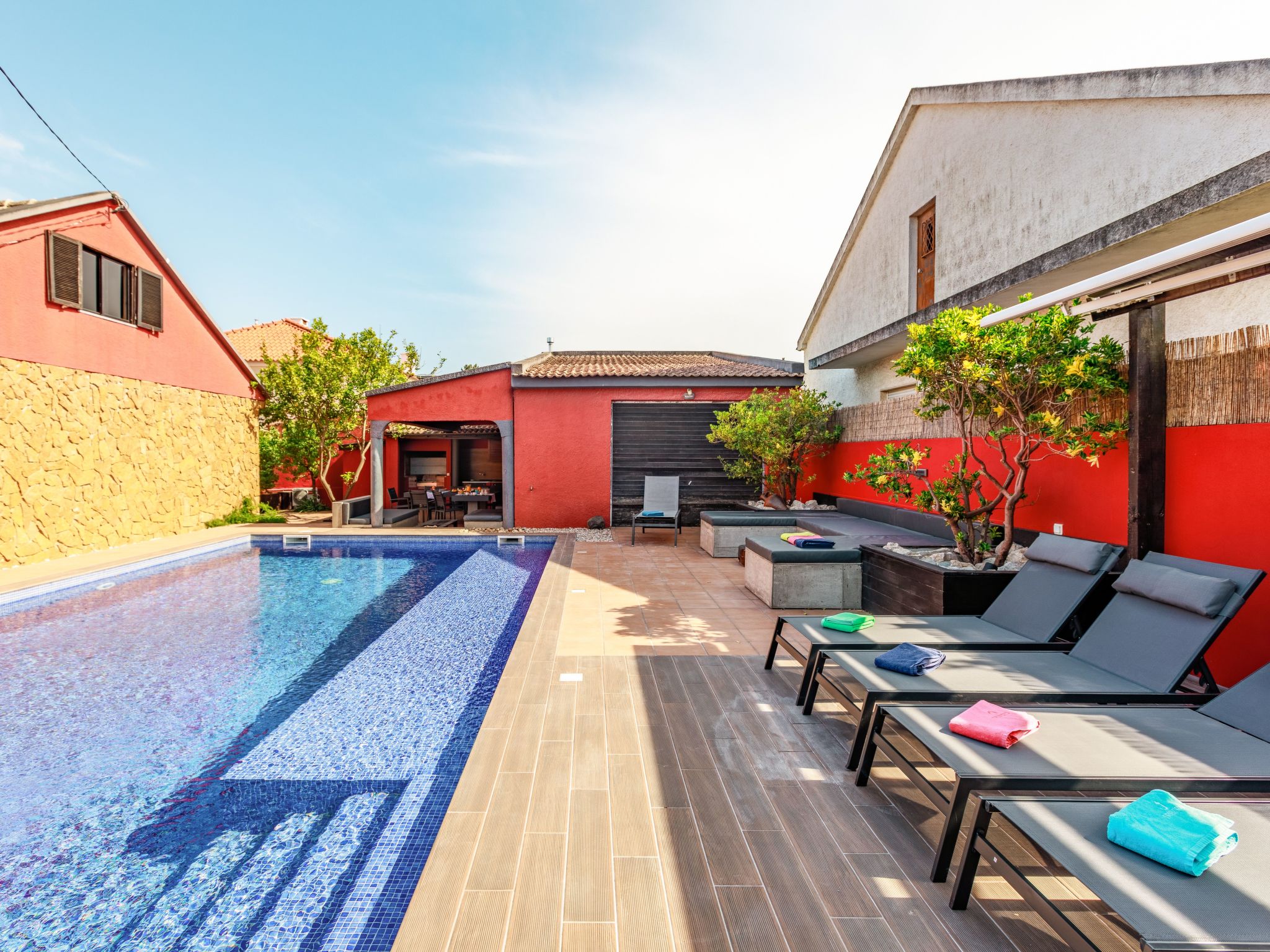 Aroeira Pool House-Binnen