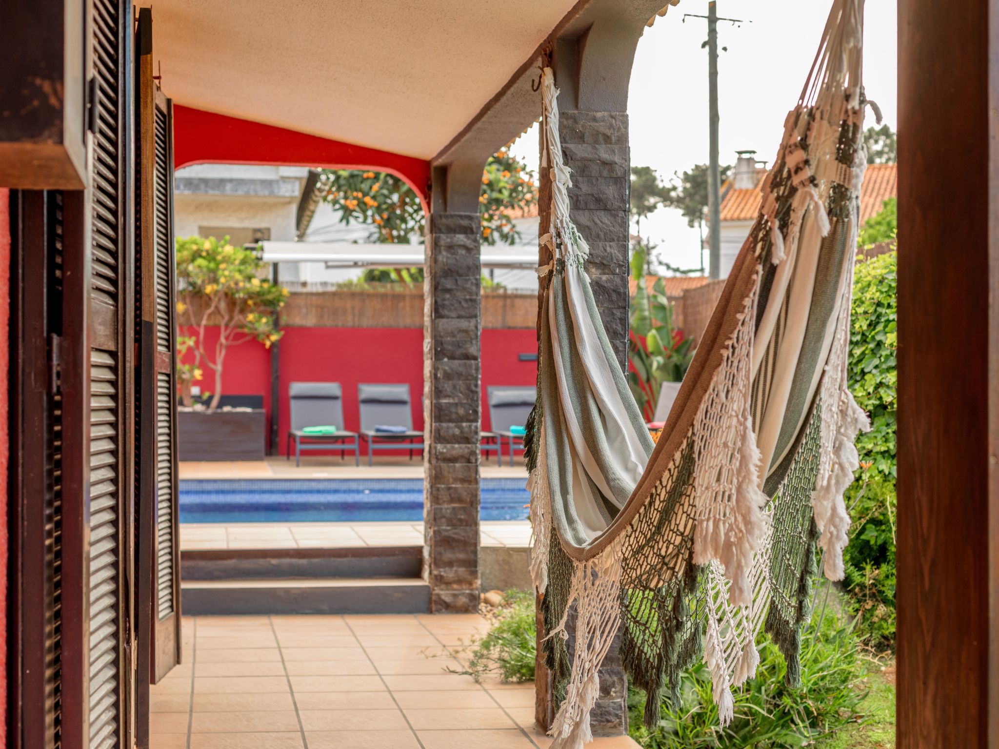 Aroeira Pool House-Binnen