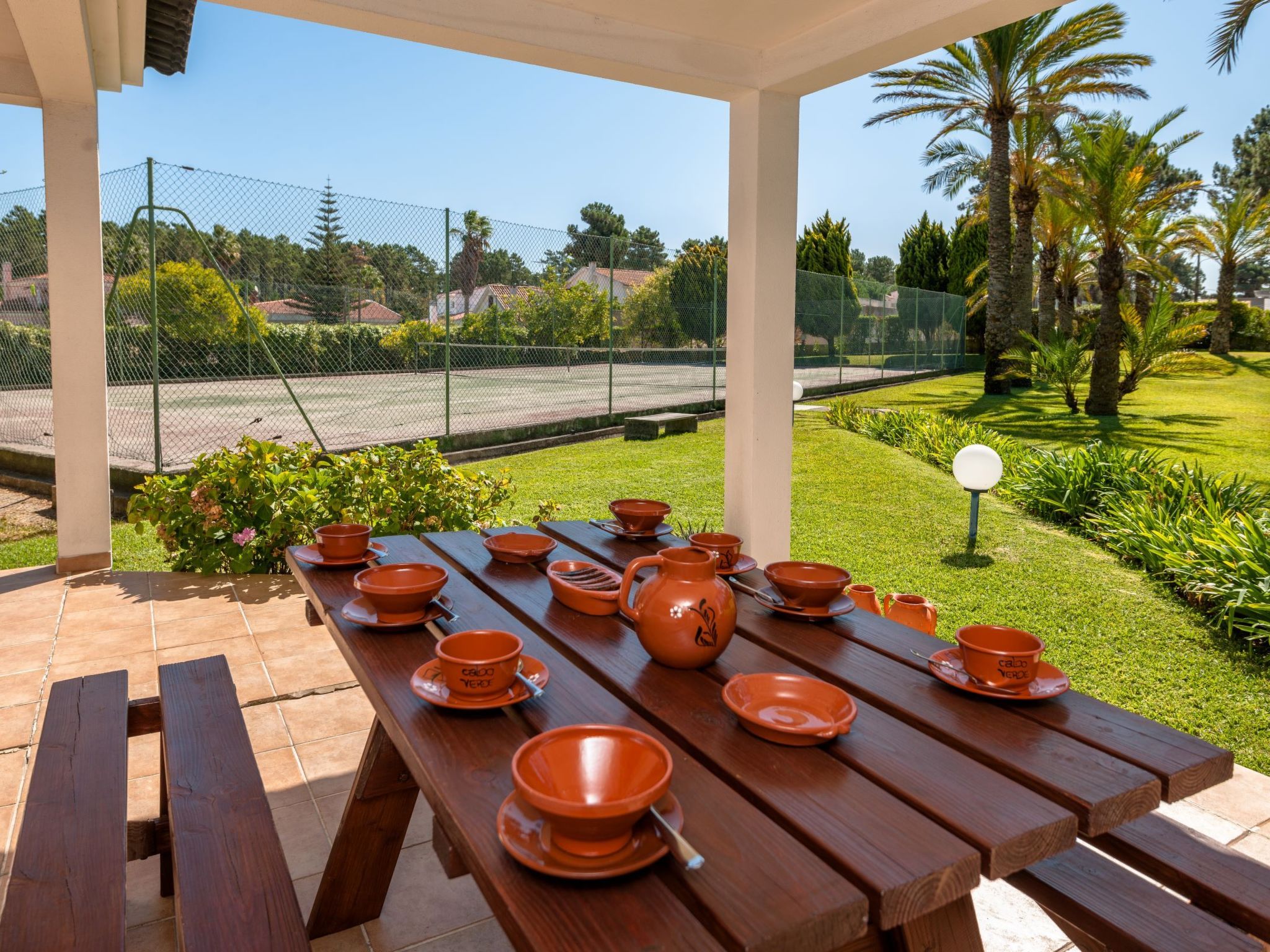 Villa das Palmeiras mit großem Schwimmbad-Binnen