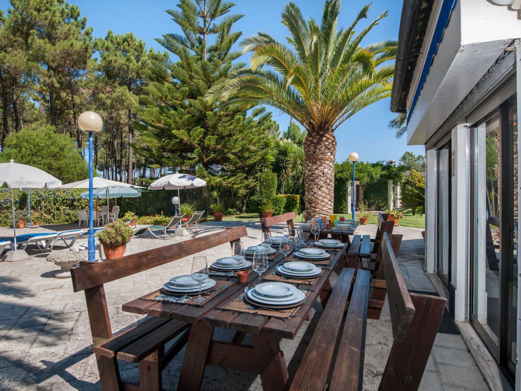 Villa das Palmeiras mit großem Schwimmbad-Binnen