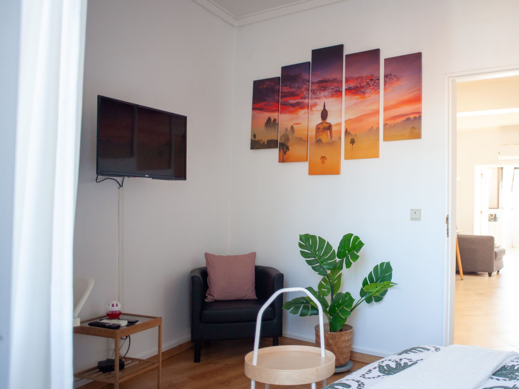 Just4u Wohnung 2 mit AC in der Nähe von Lissabon und Strand-Binnen
