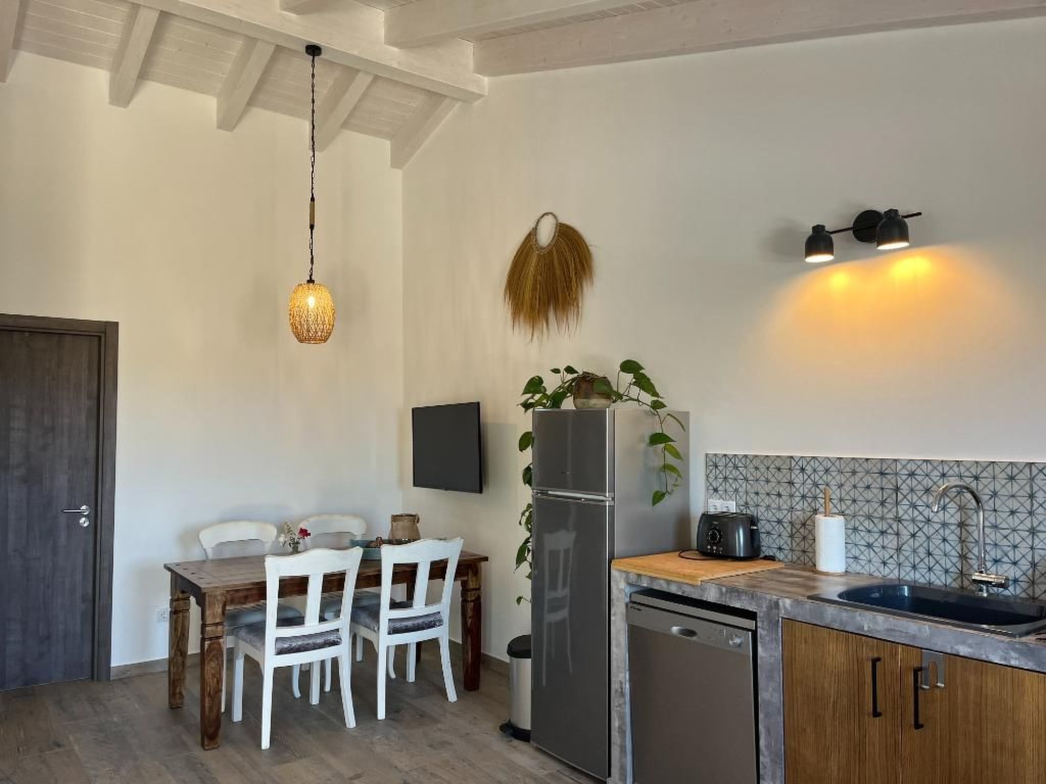 Haus Bamboo in Odeceixe mit ruhiger Terrasse-Binnen