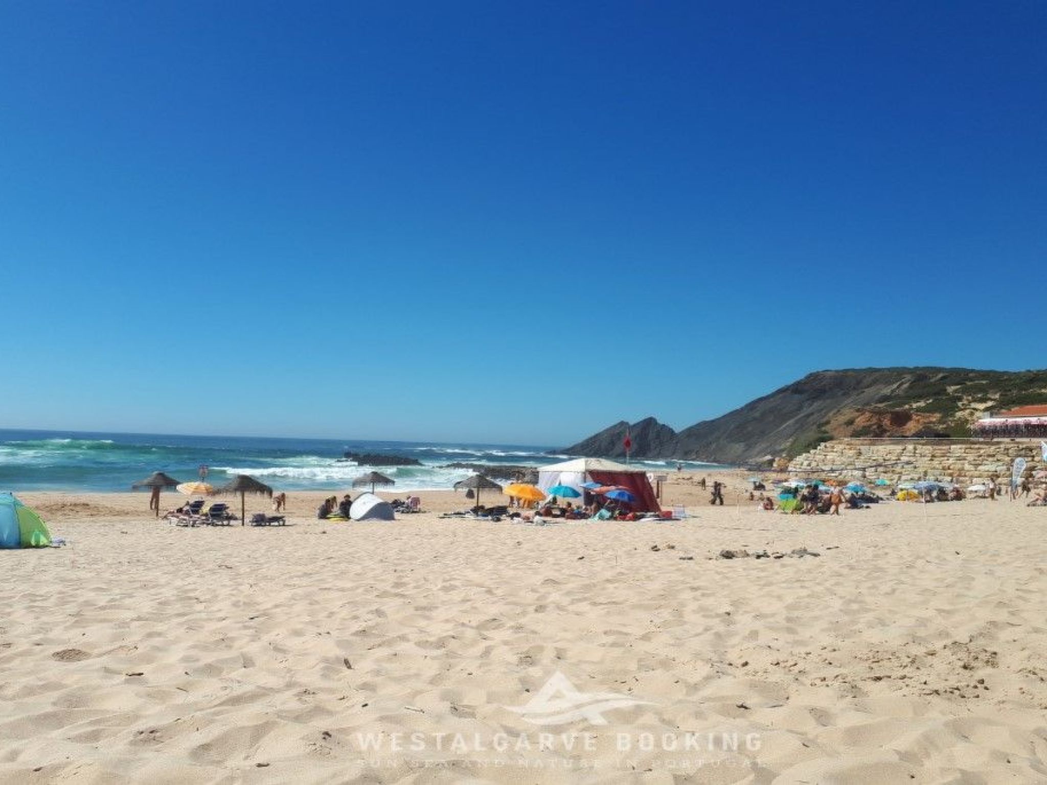 Haus Bamboo in Odeceixe mit ruhiger Terrasse