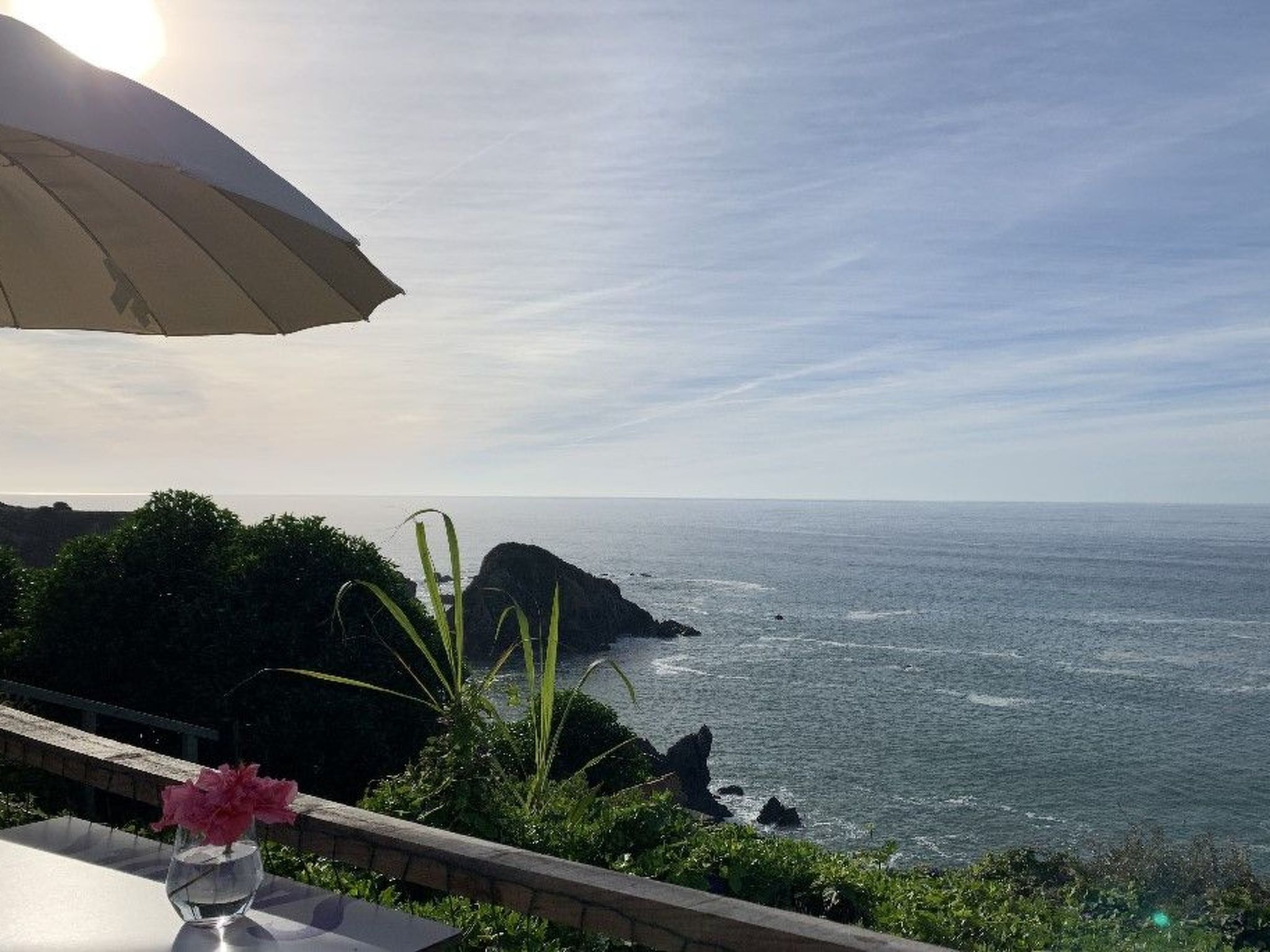 Haus Bamboo in Odeceixe mit ruhiger Terrasse