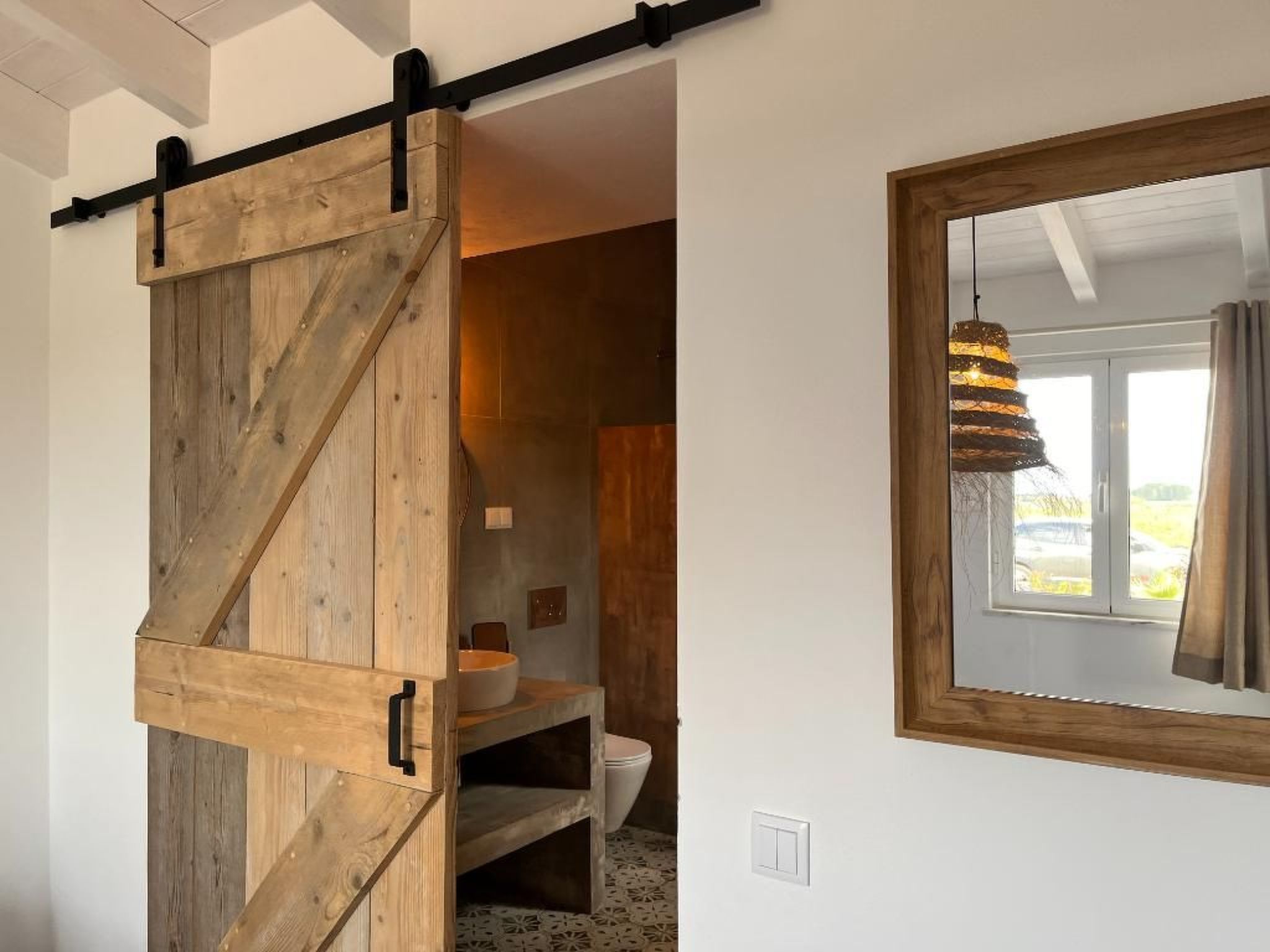 Sonne, Meer, Natur im gemütlichen Ferienhaus-Binnen