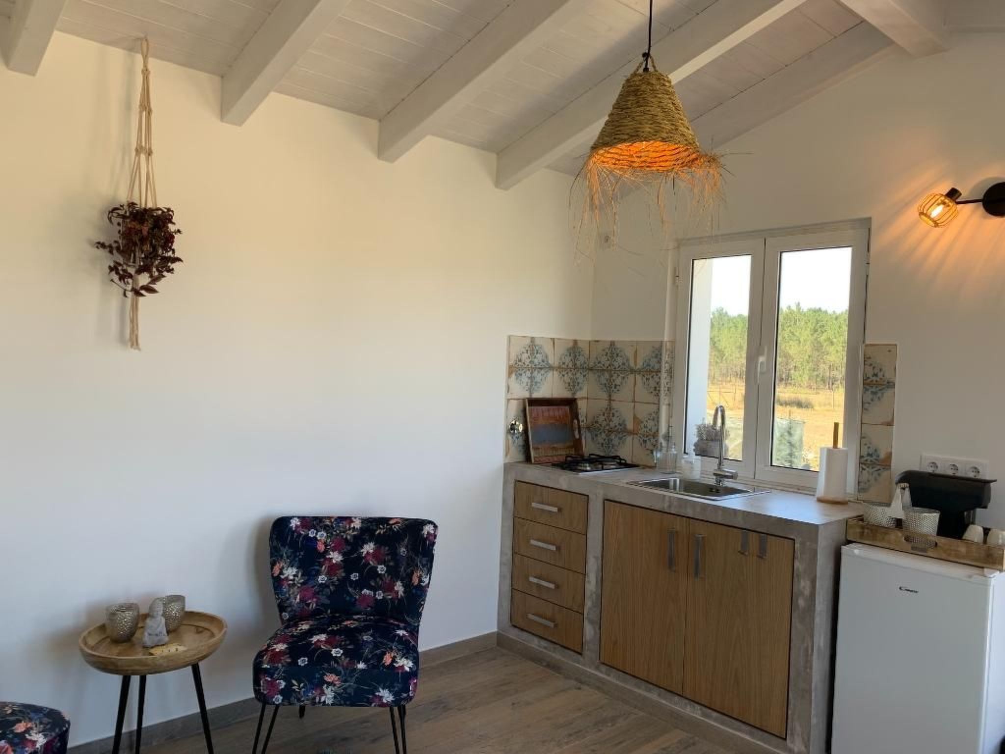 Sonne, Meer, Natur im gemütlichen Ferienhaus-Binnen