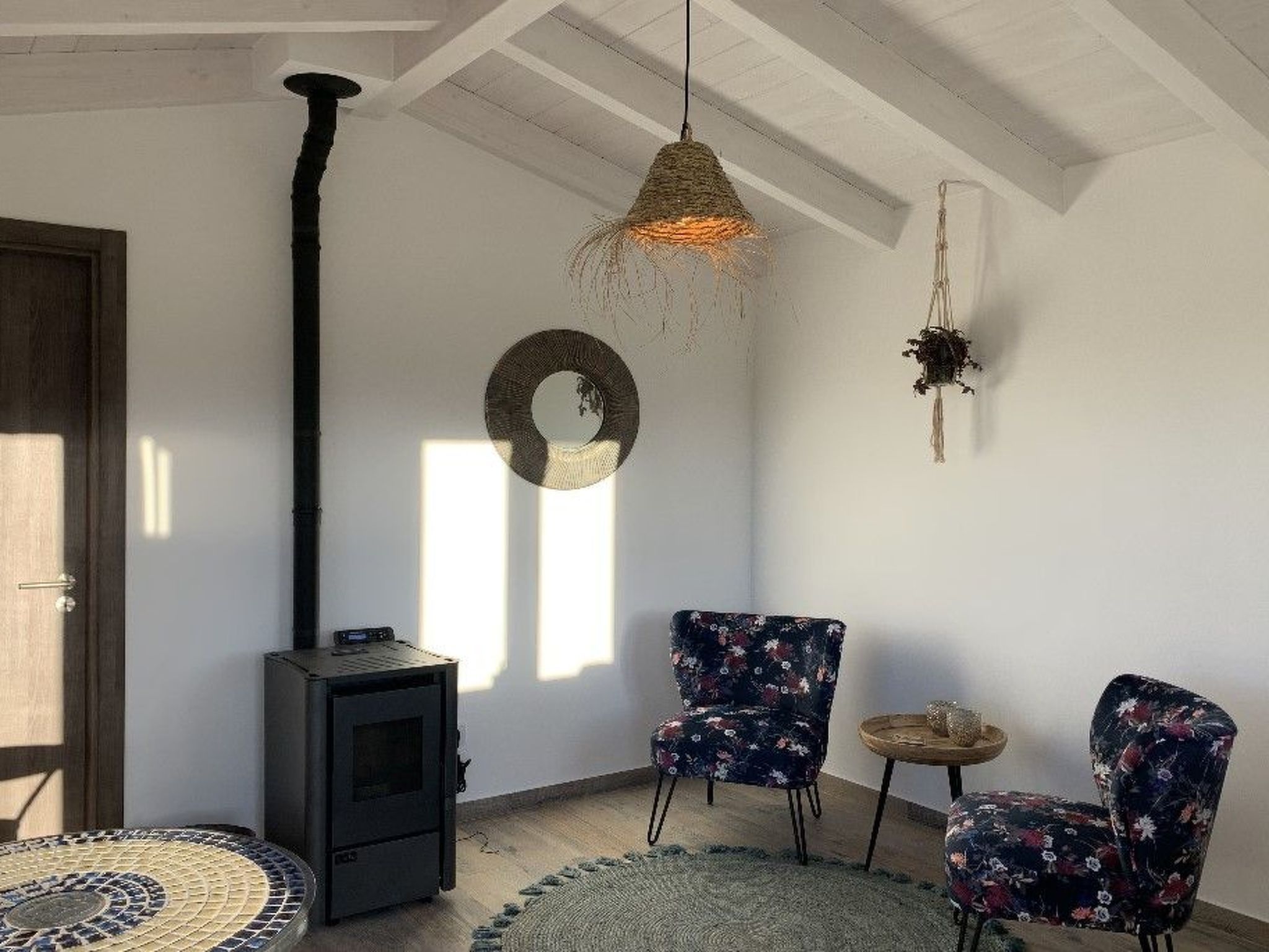 Sonne, Meer, Natur im gemütlichen Ferienhaus-Binnen