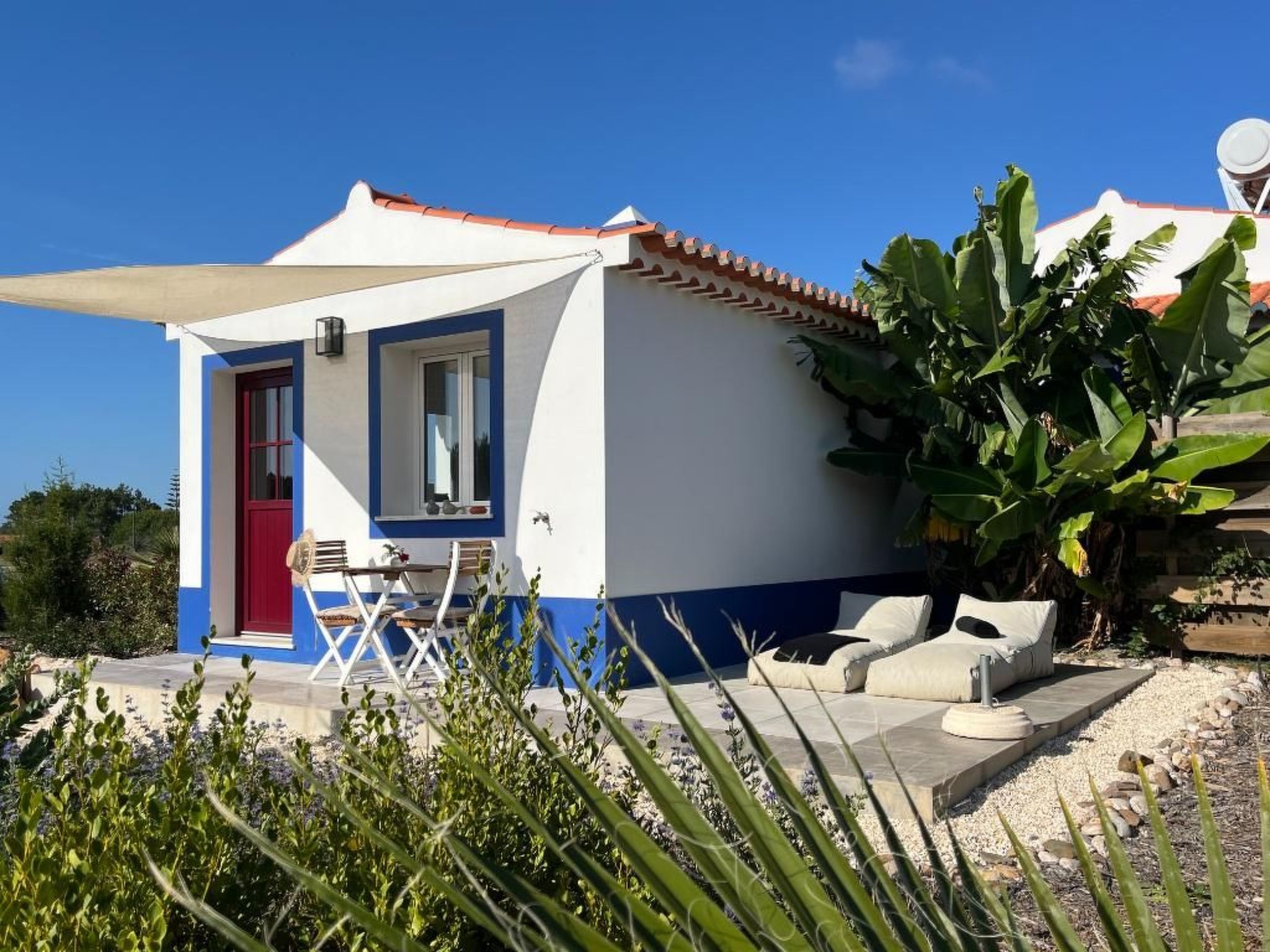 Sonne, Meer, Natur im gemütlichen Ferienhaus-Binnen