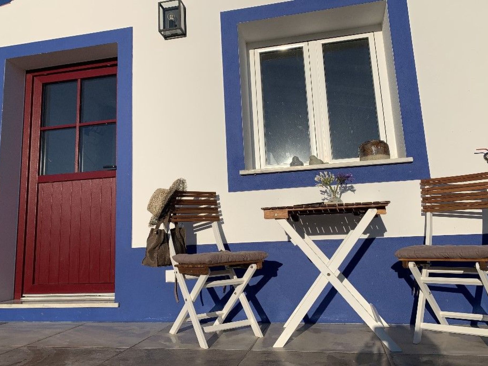 Sonne, Meer, Natur im gemütlichen Ferienhaus-Binnen