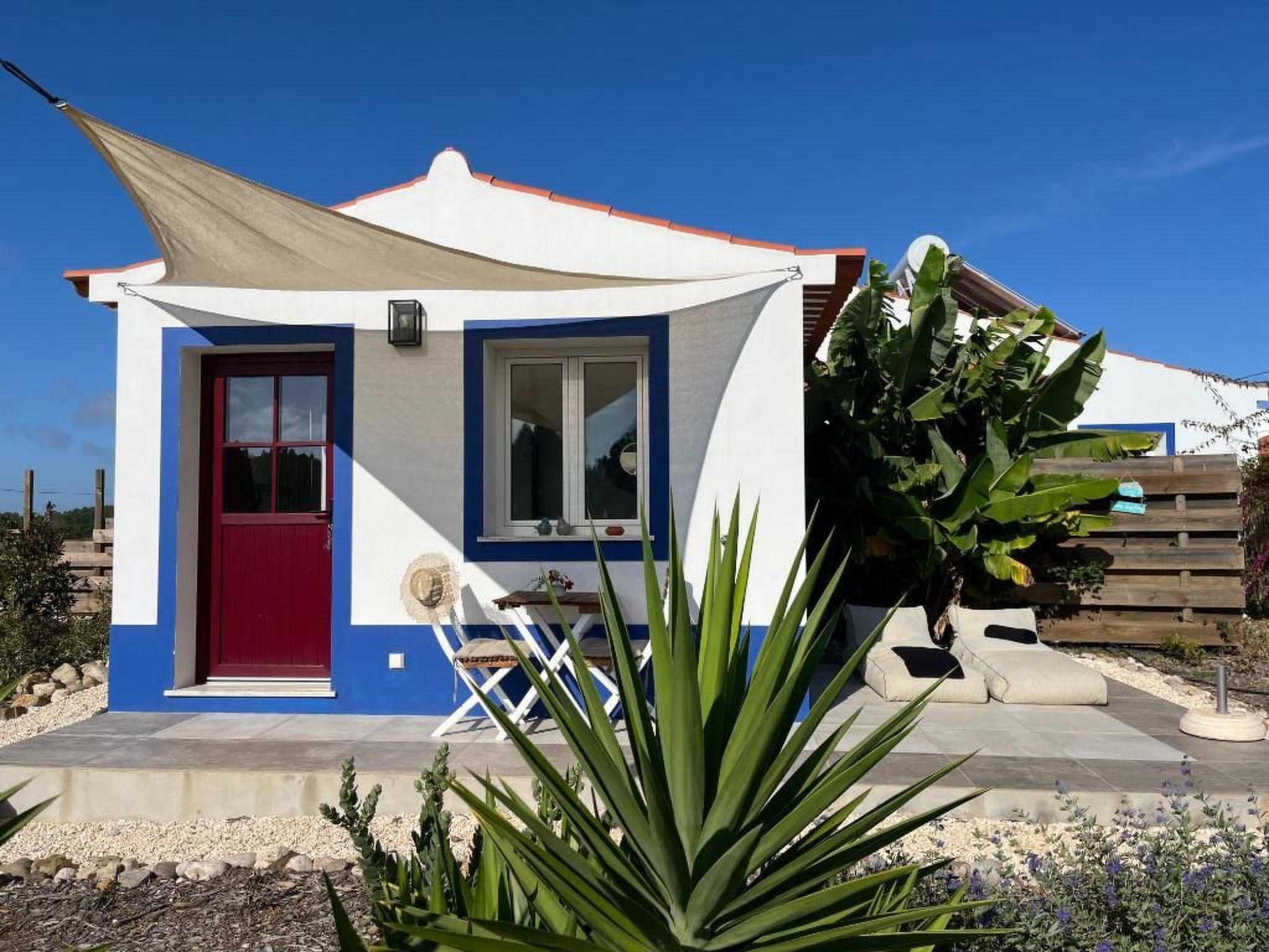 Sonne, Meer, Natur im gemütlichen Ferienhaus-Binnen