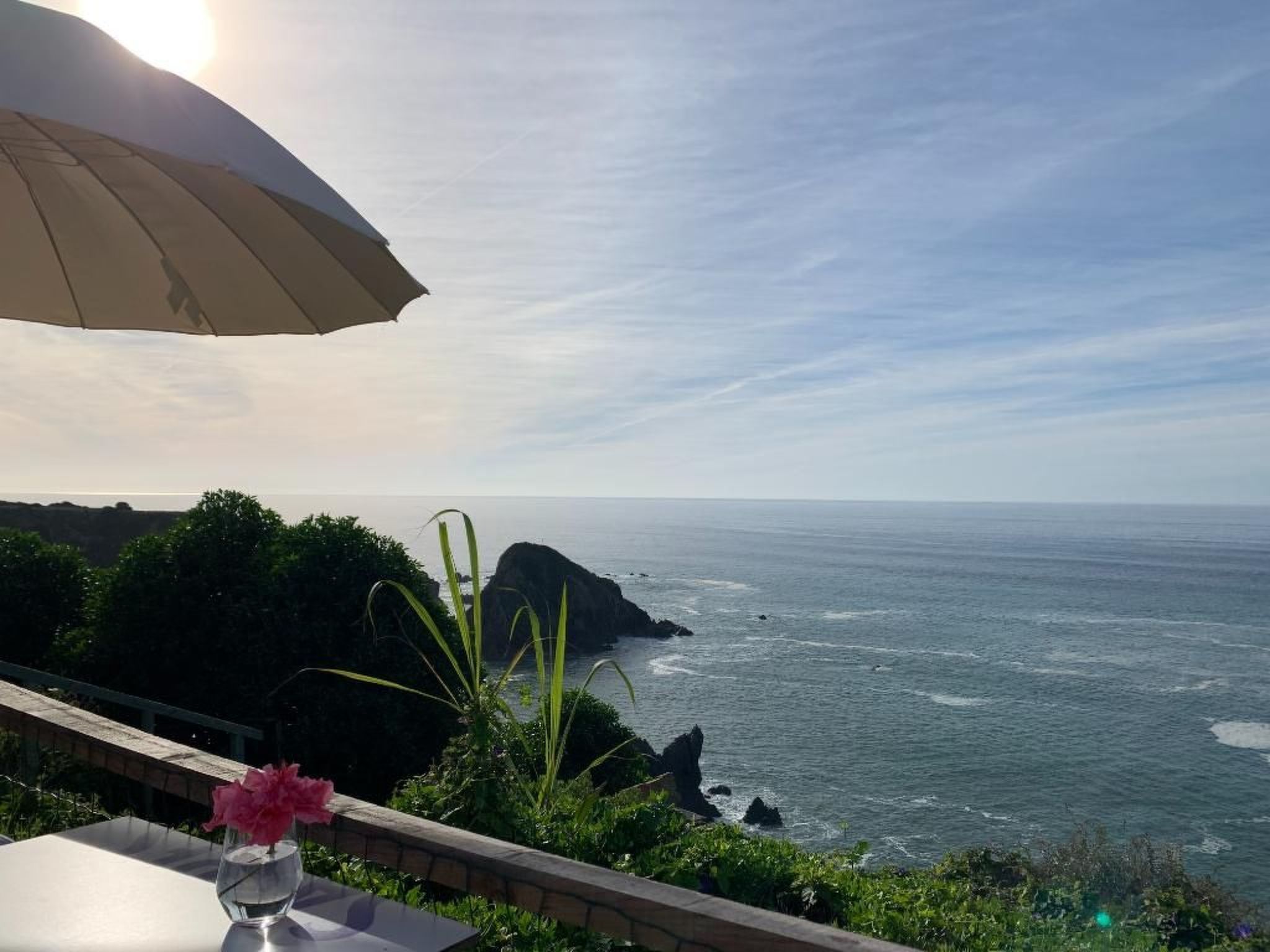 Sonne, Meer, Natur im gemütlichen Ferienhaus-Binnen