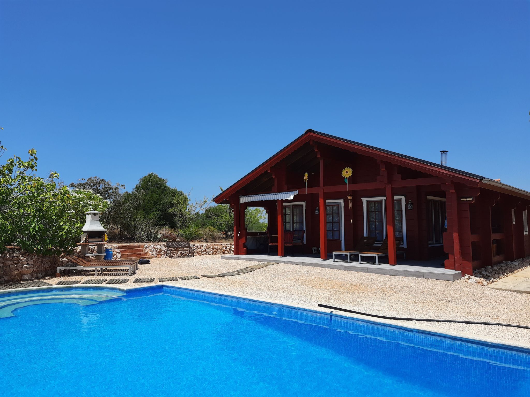 Vakantiehuis met privé zwembad in Bensafrim (Portugal) voor 4 personen