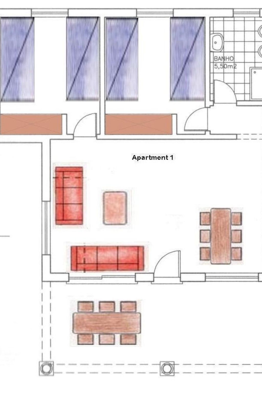 Photo of mit Terrasse und Gemeinschaftspool