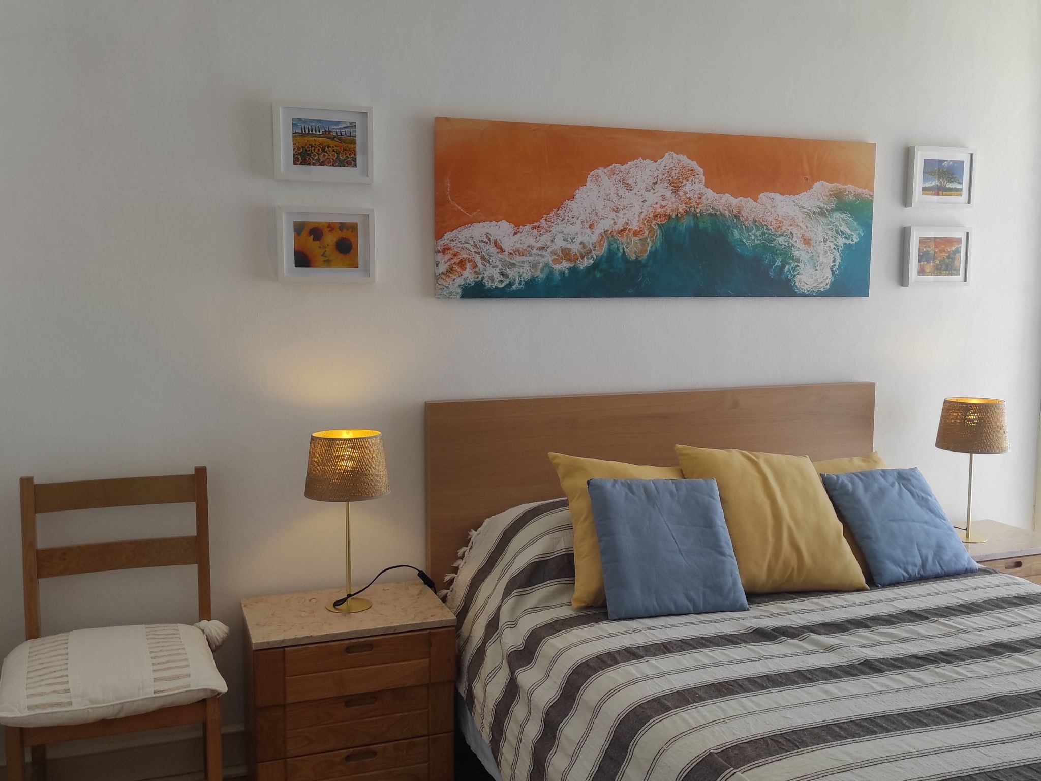 "Peixes" mit Blick auf das Wasser-Binnen